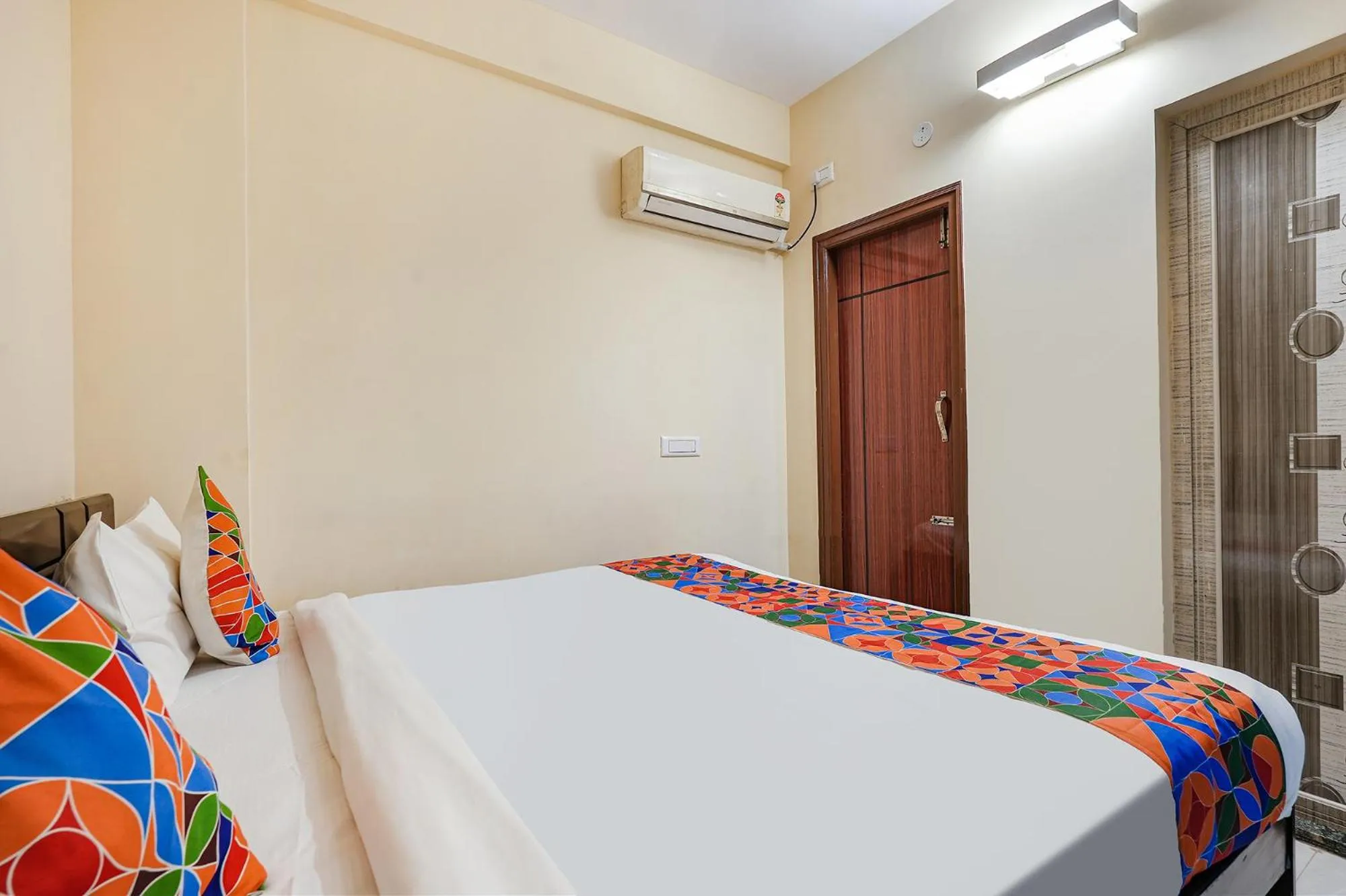 Bed in FabHotel Crystal Suites - Near Marathahalli Junction