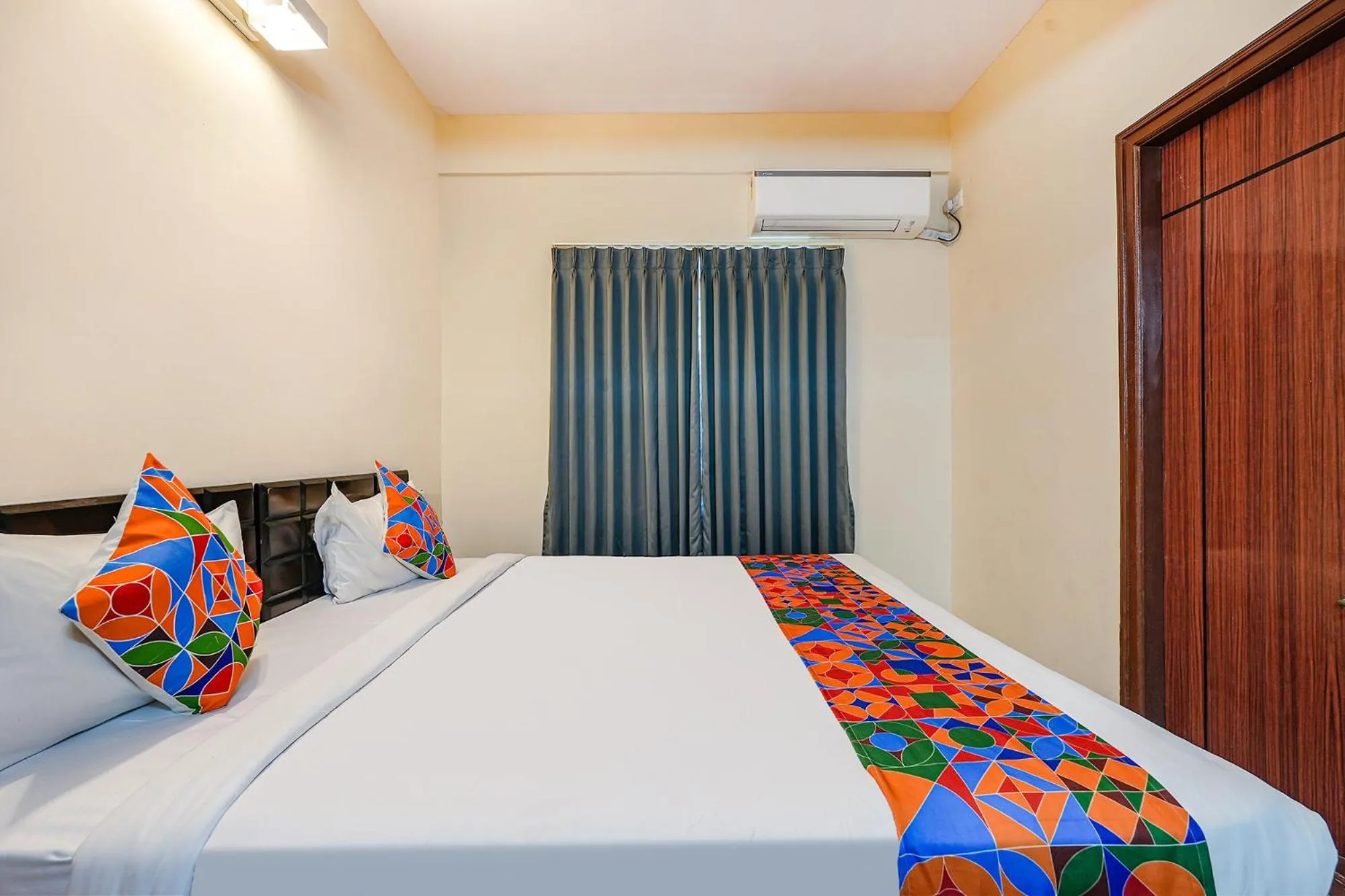 Bed in FabHotel Crystal Suites - Near Marathahalli Junction