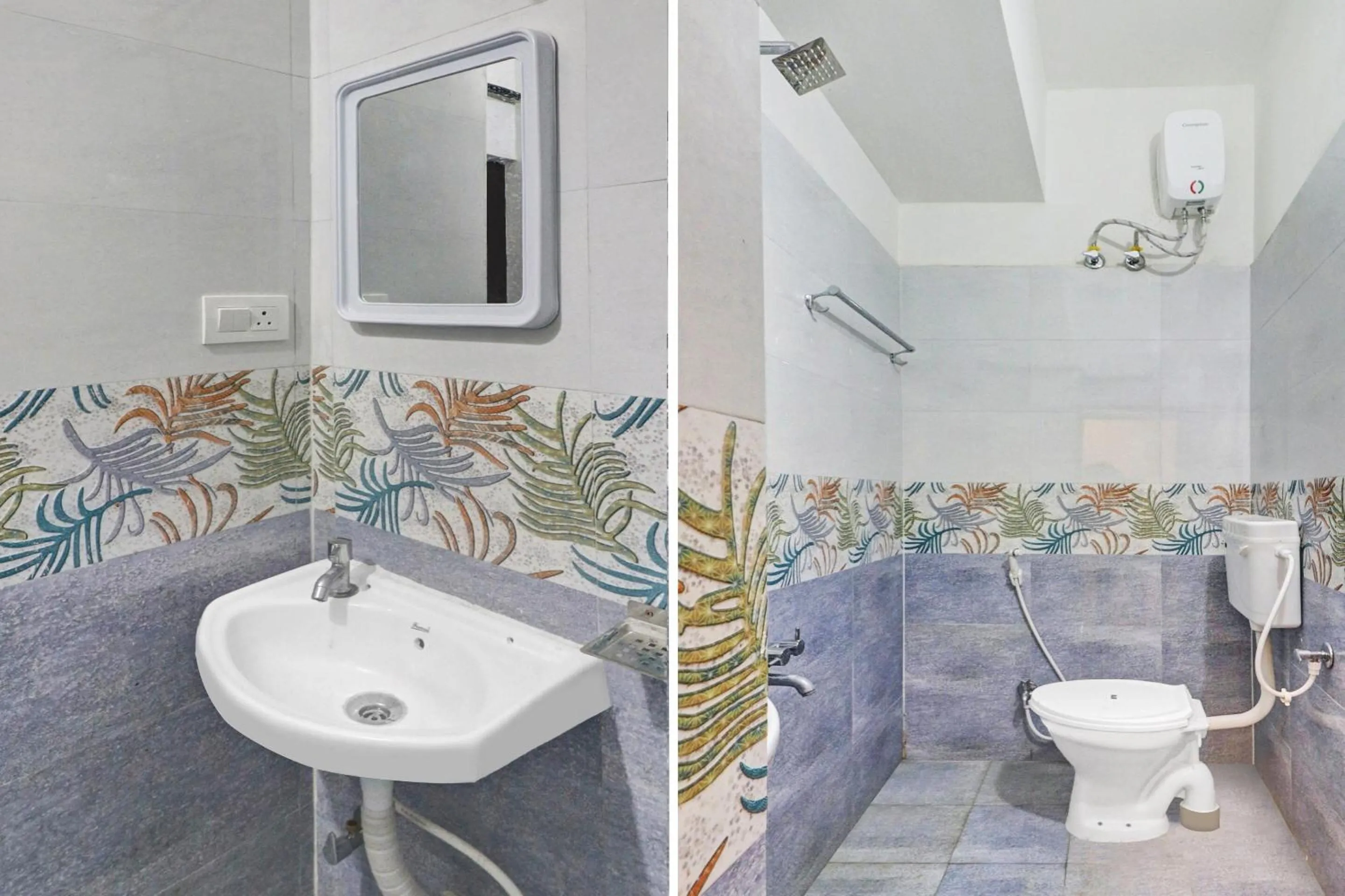 Bathroom in Super Collection O Pnr International Mehdipatnam