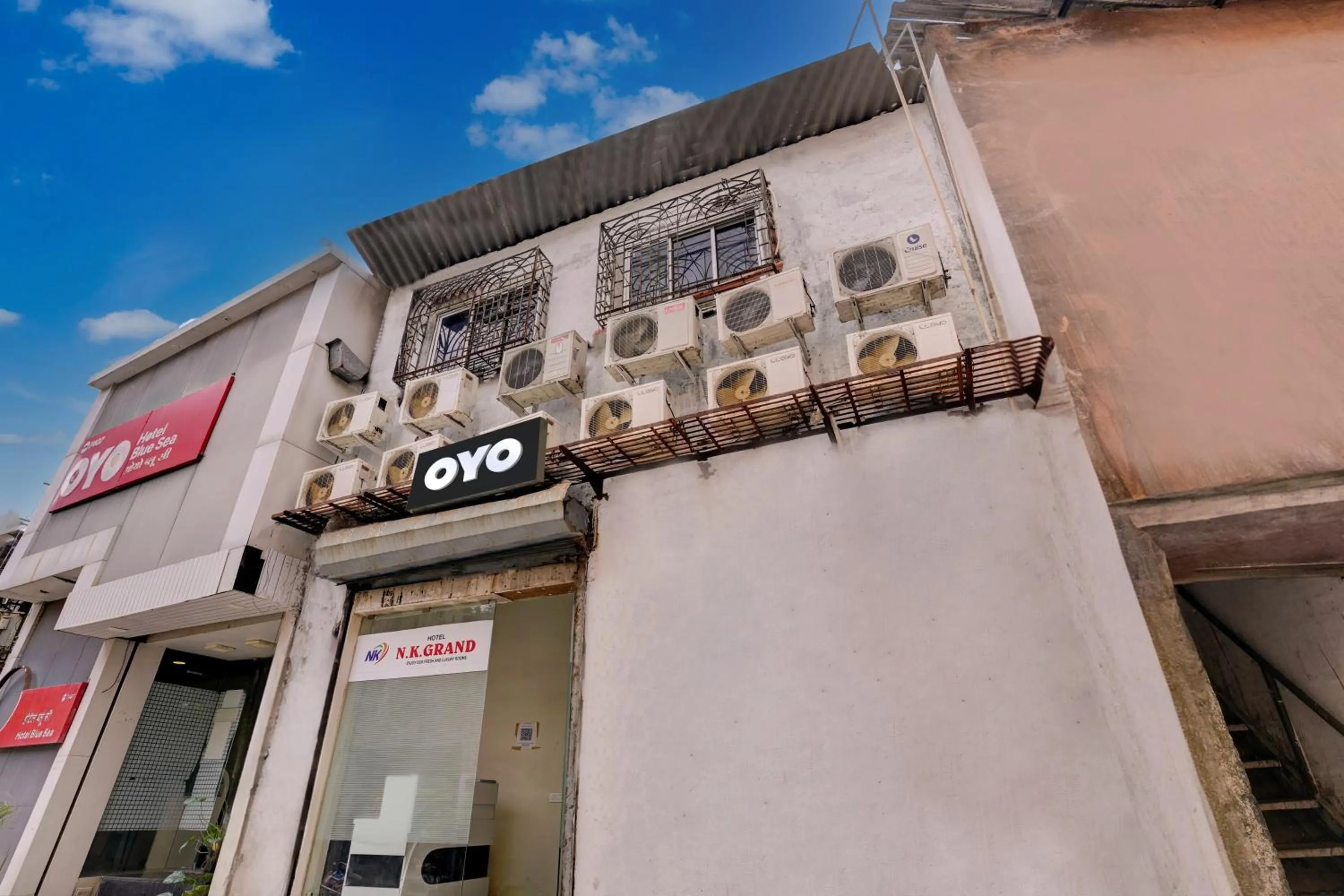 Facade/entrance in Hotel O NK Grand