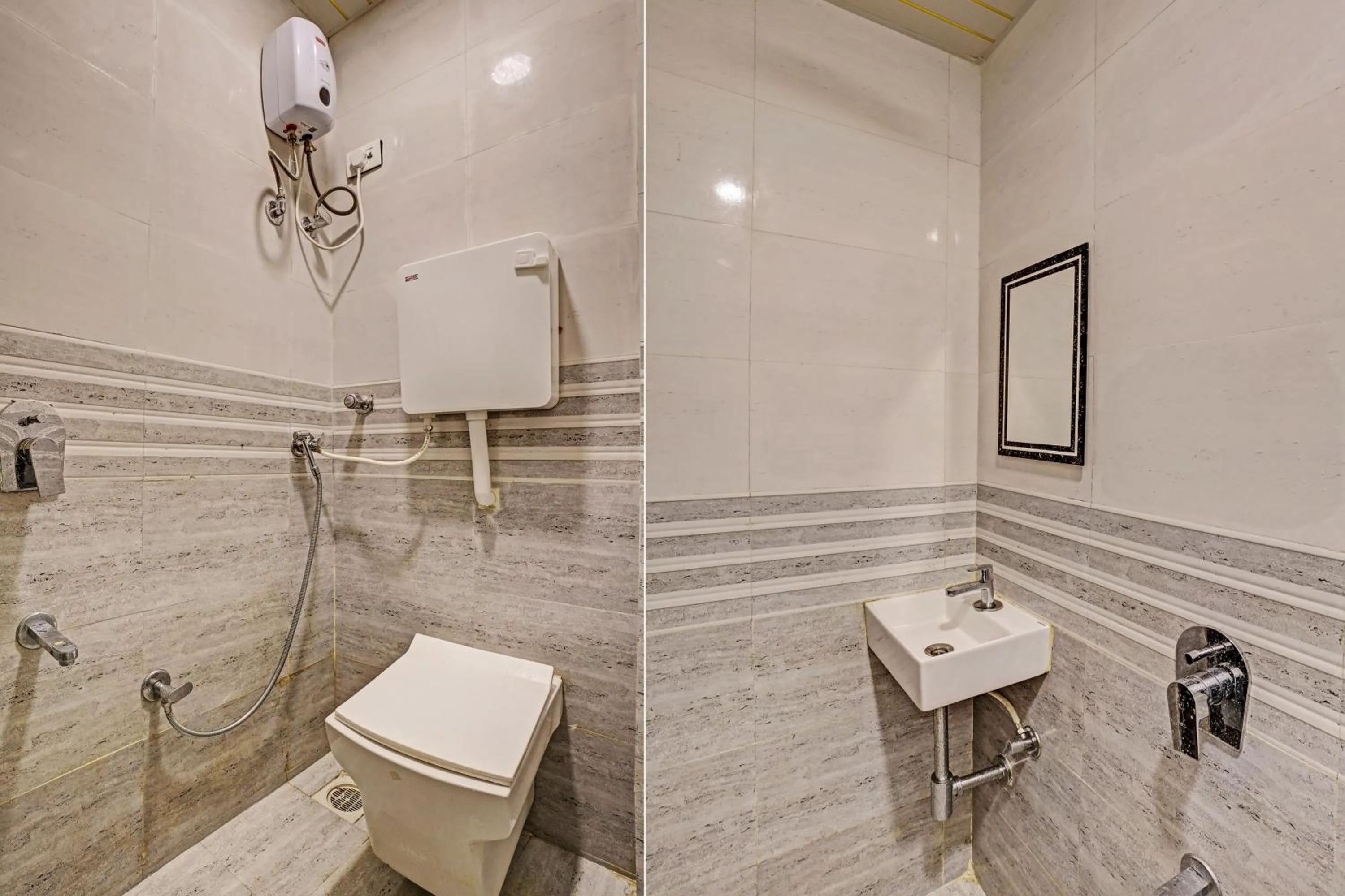 Bathroom in Hotel O NK Grand