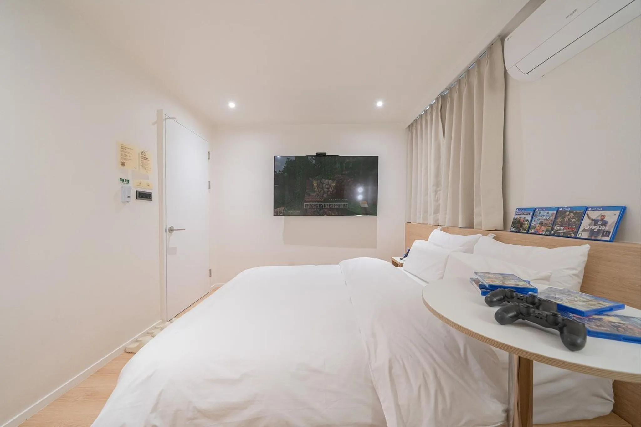 Decorative detail, Bed in Anook Hotel Cheongju Uam 2nd