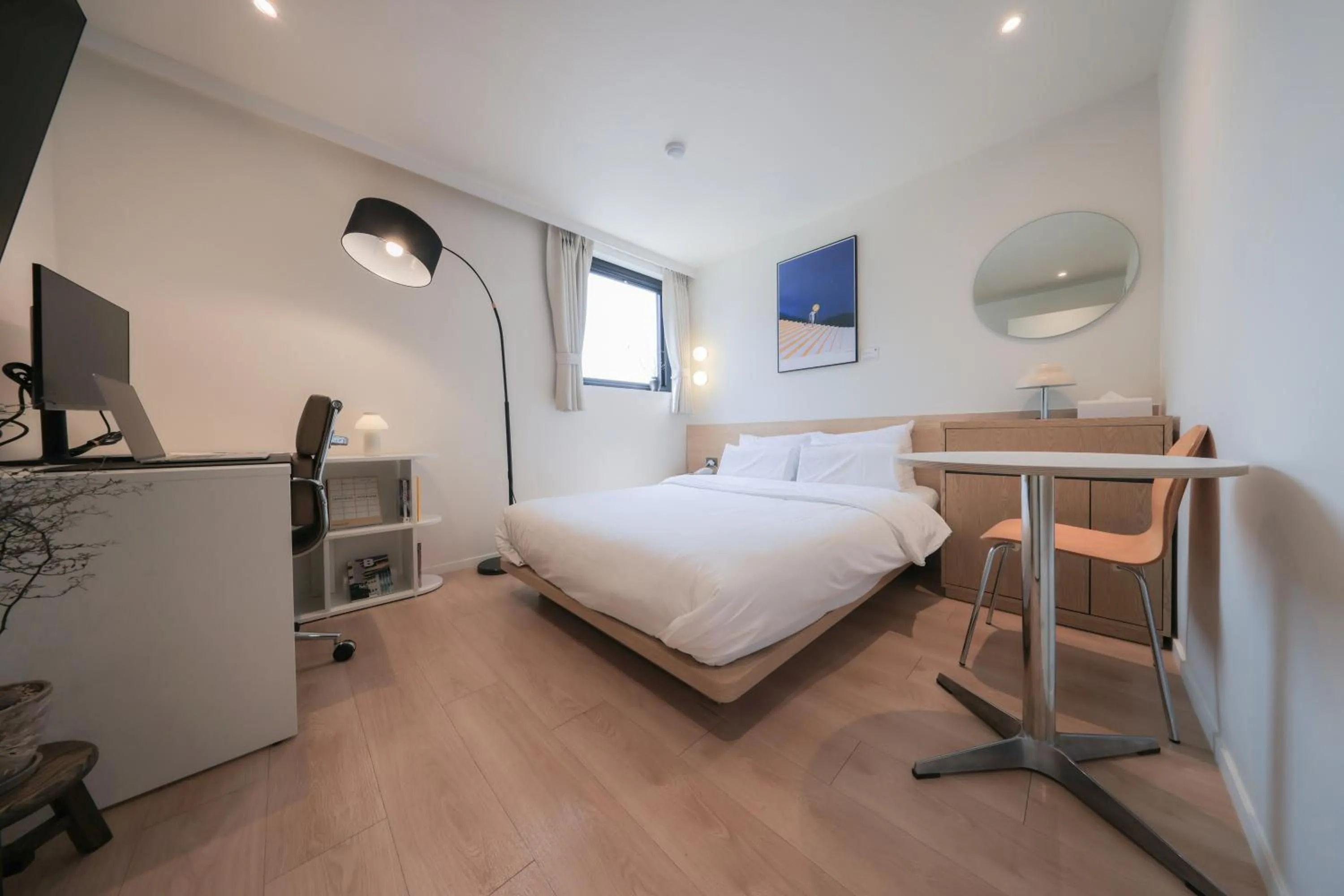 Bed in Anook Hotel Cheongju Uam 2nd