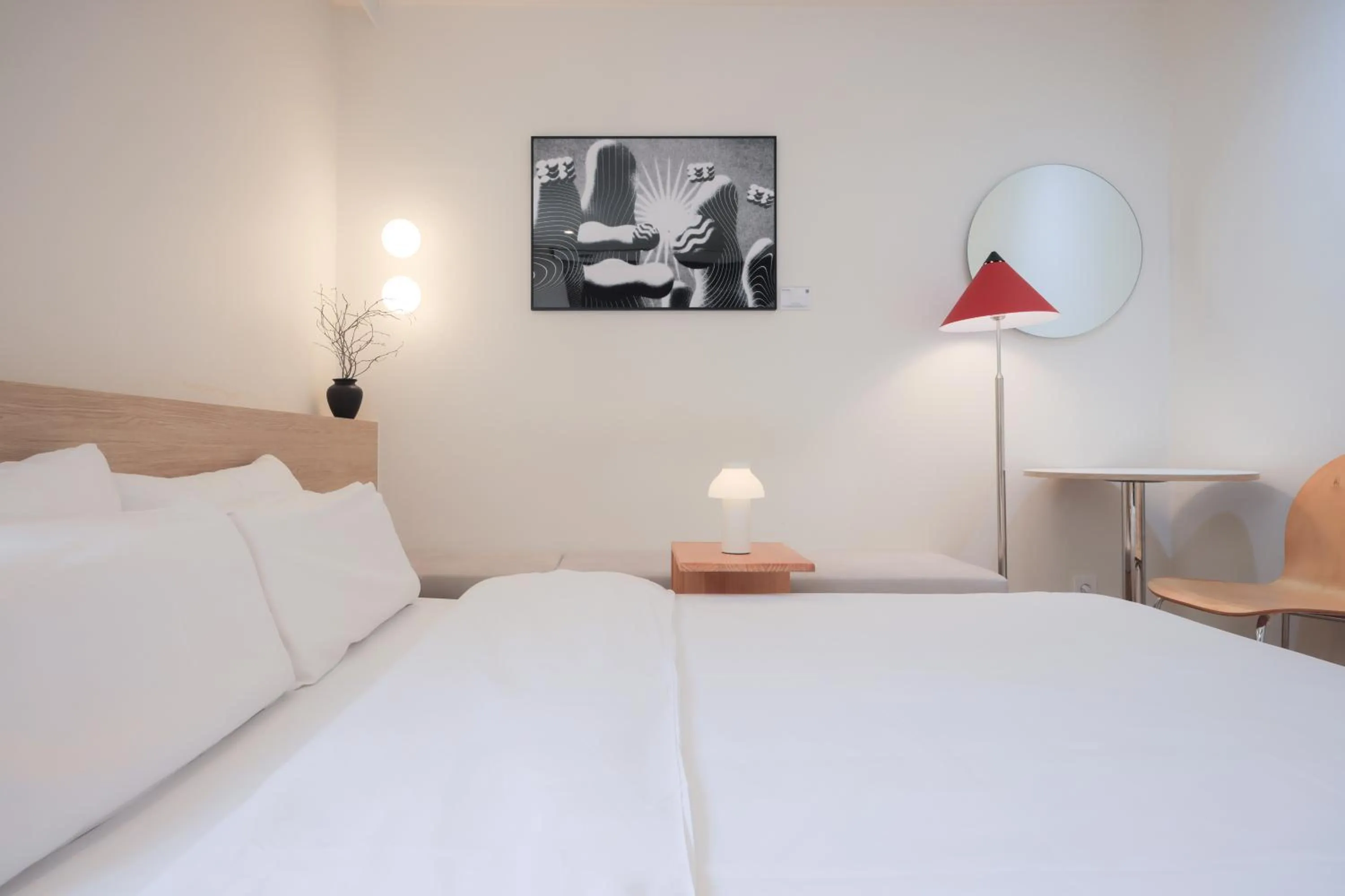 Bed in Anook Hotel Cheongju Uam 2nd