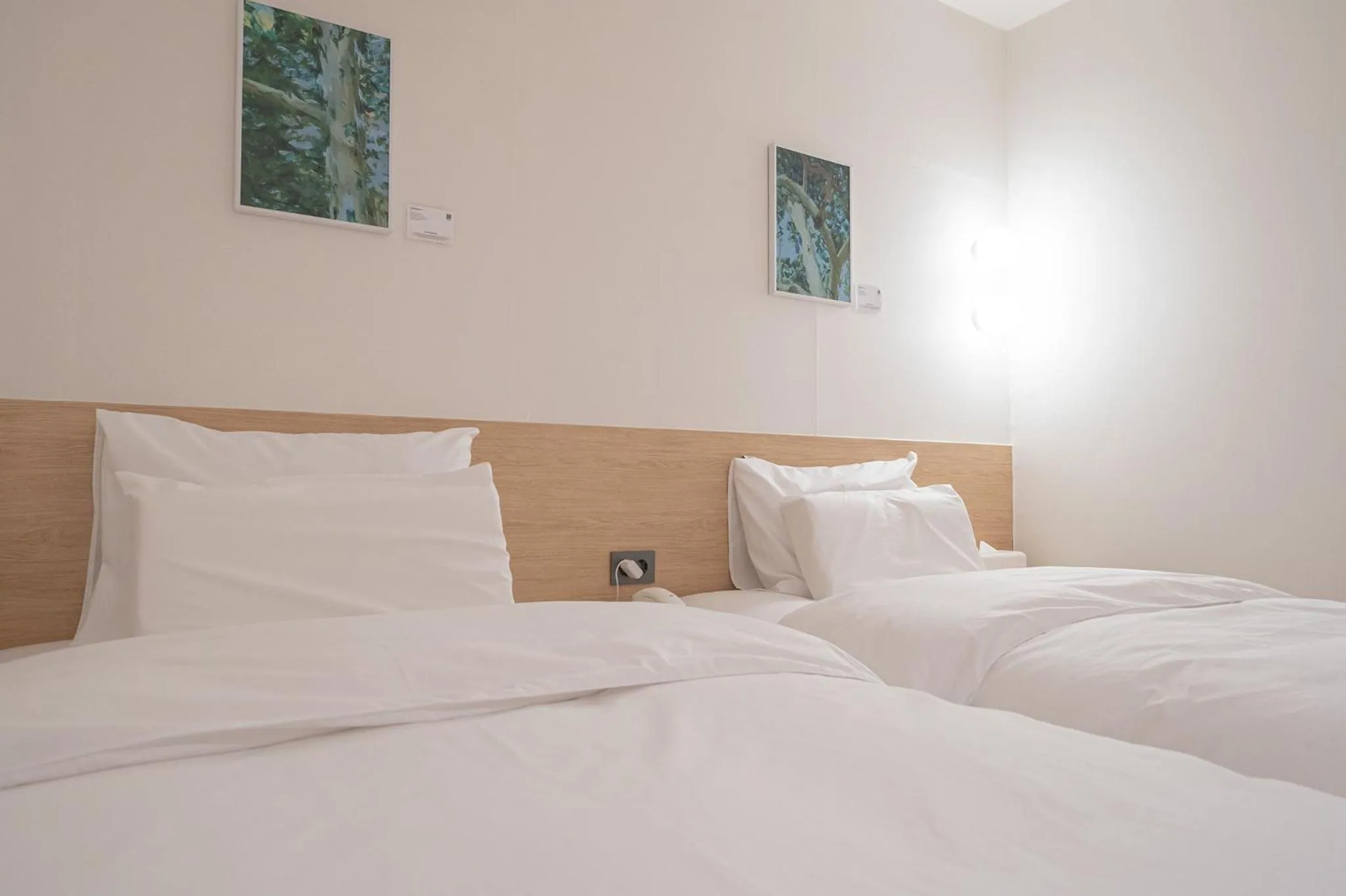 Bed in Anook Hotel Cheongju Uam 2nd