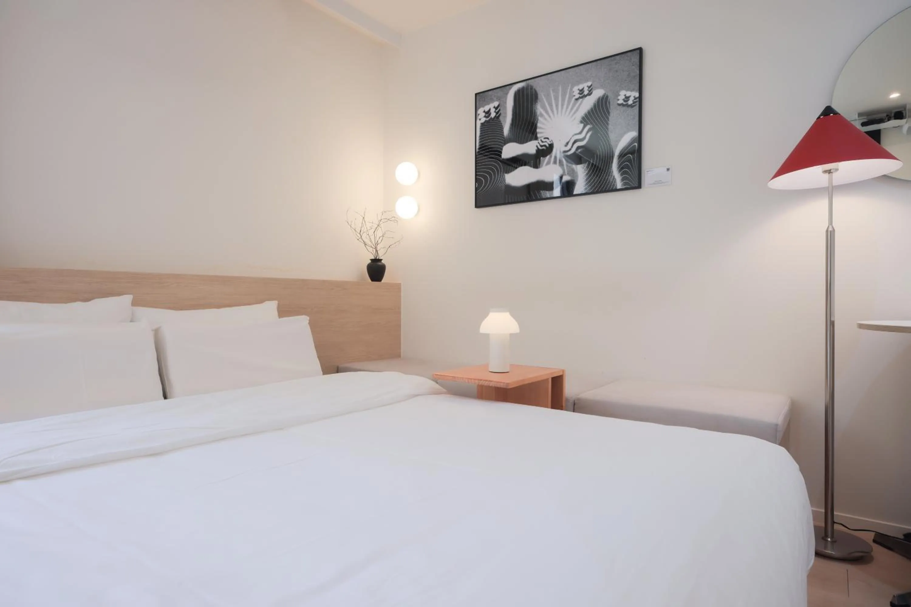 Bed in Anook Hotel Cheongju Uam 2nd