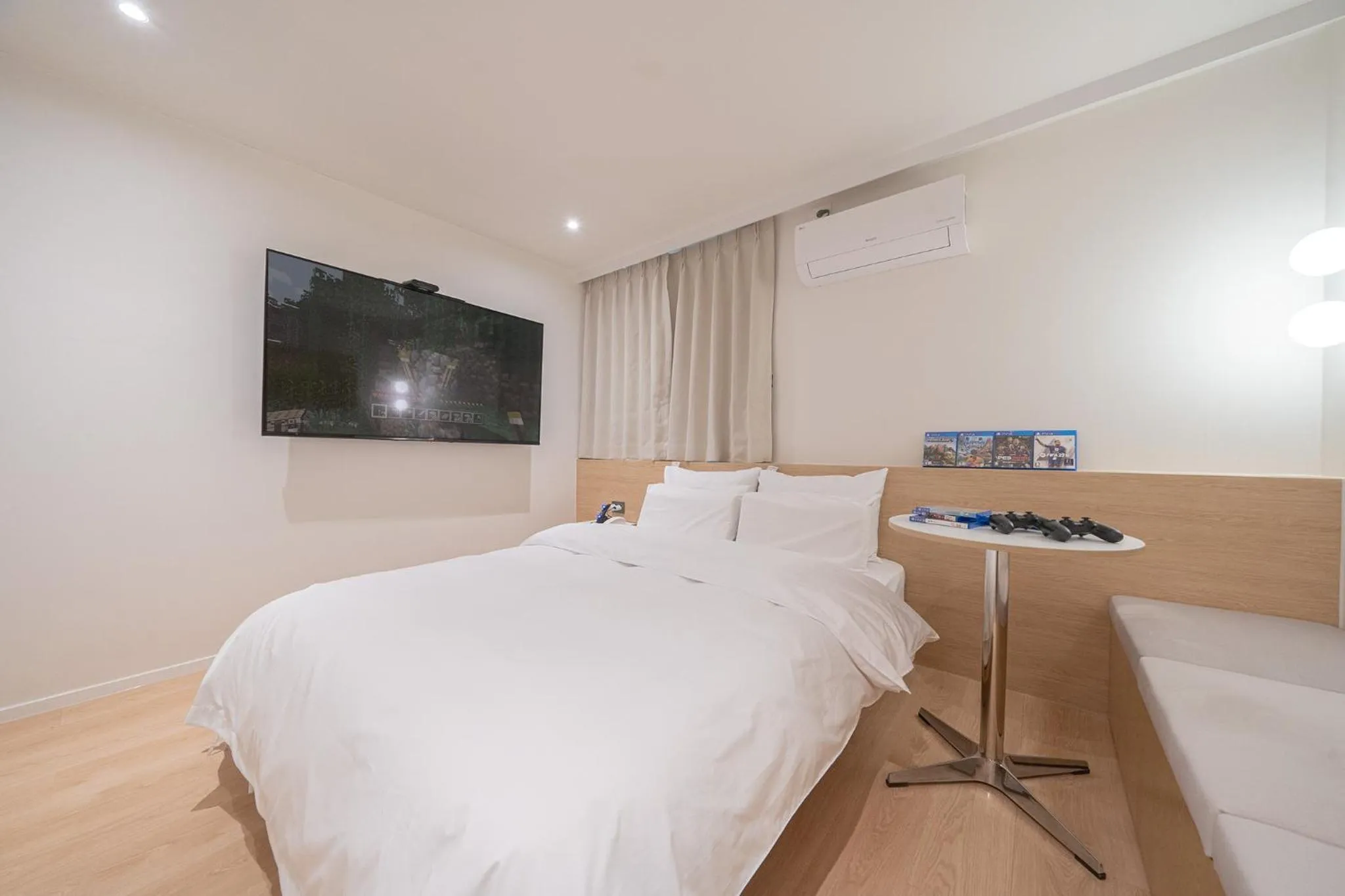 Bed in Anook Hotel Cheongju Uam 2nd