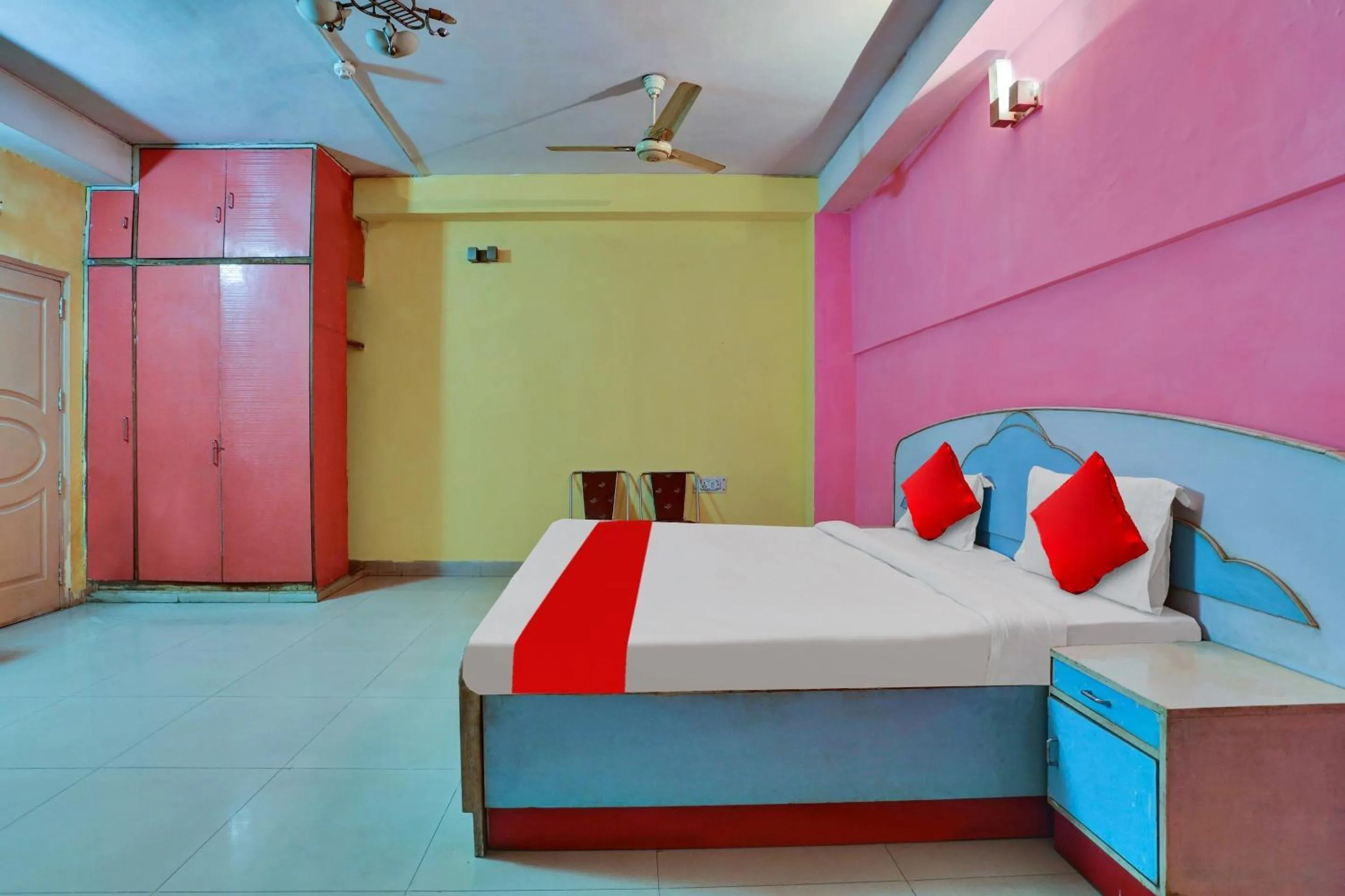 Bedroom, Bed in Hotel O Abhishek Residency