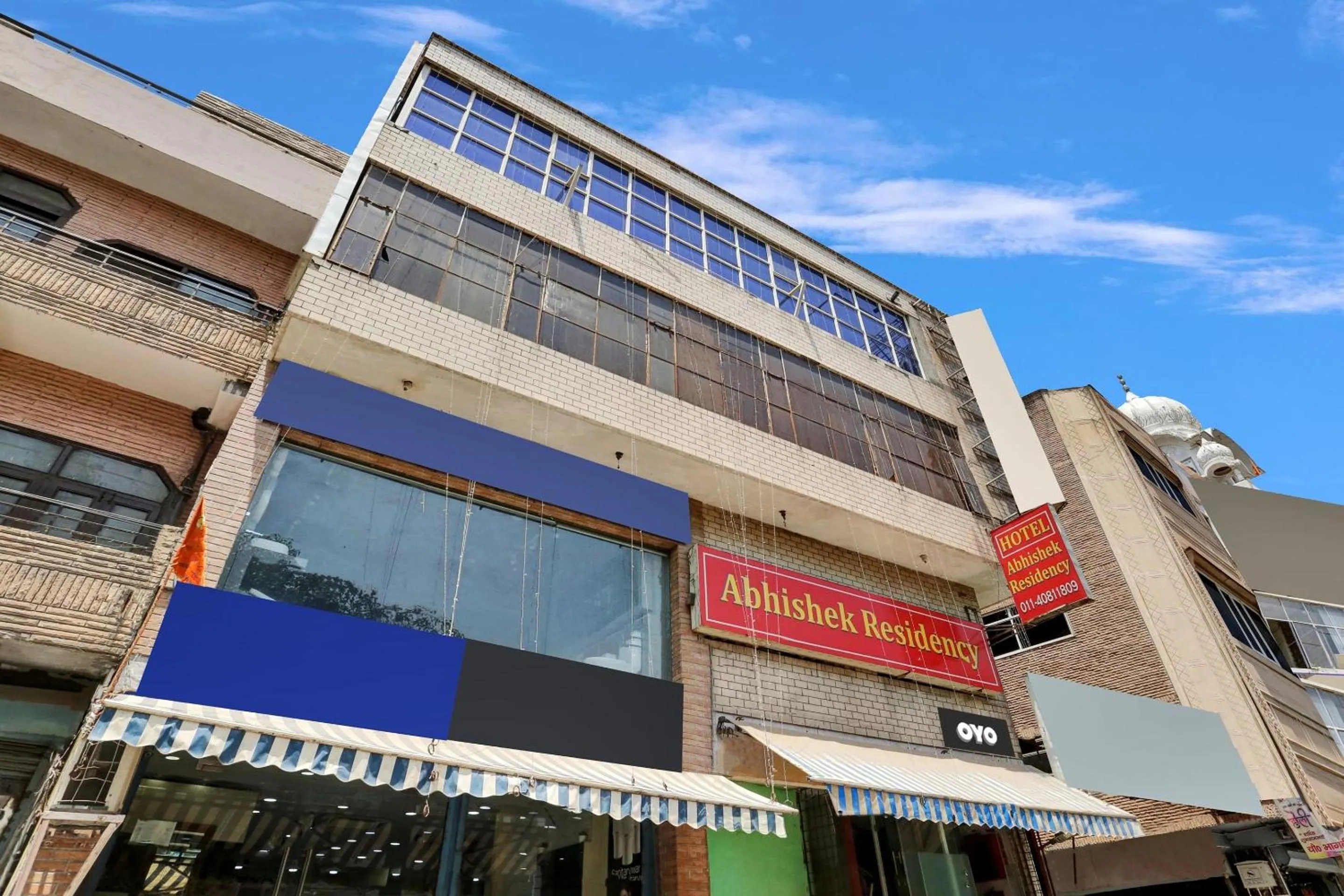 Facade/entrance in Hotel O Abhishek Residency