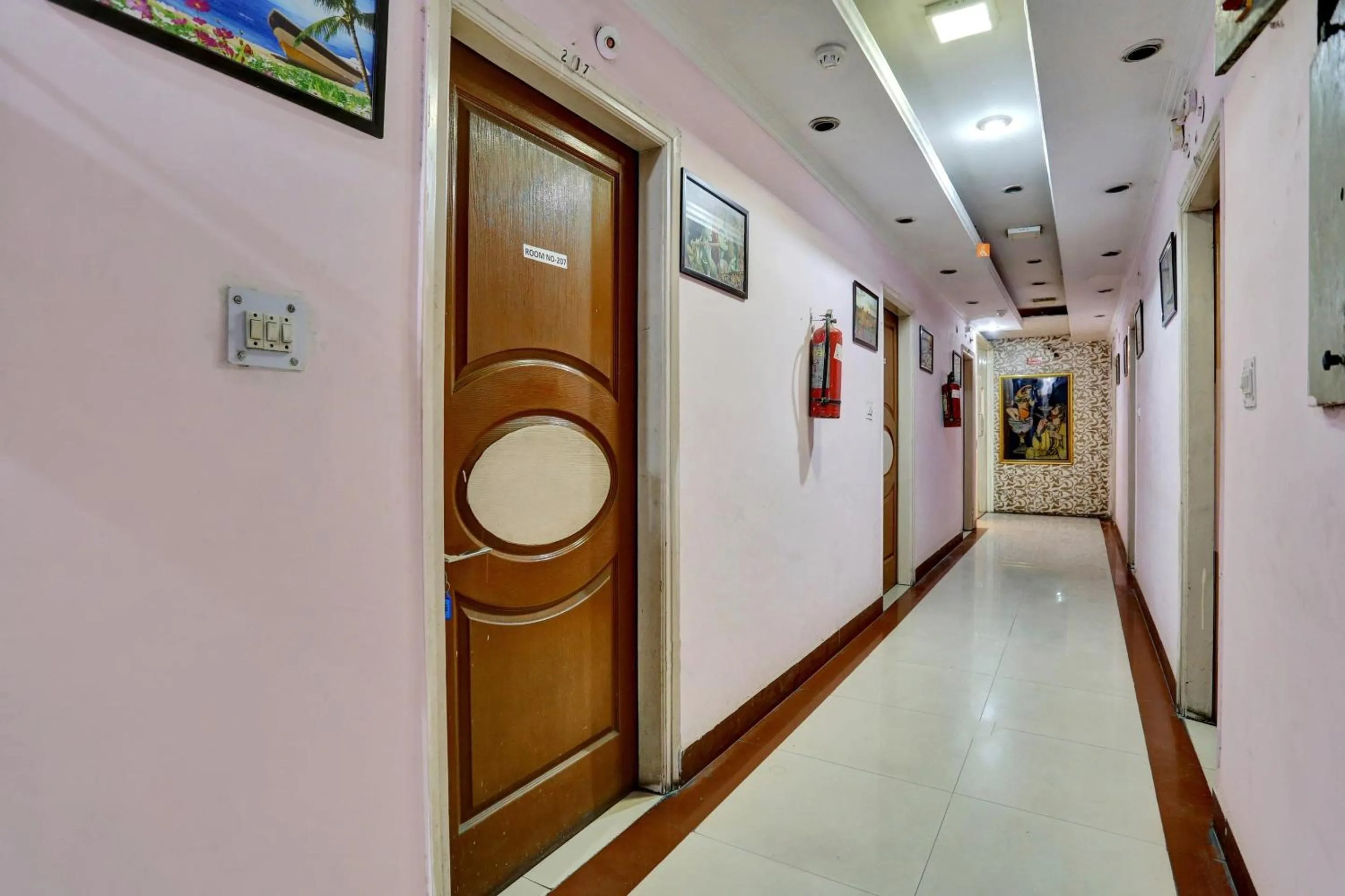 Lobby or reception in Hotel O Abhishek Residency