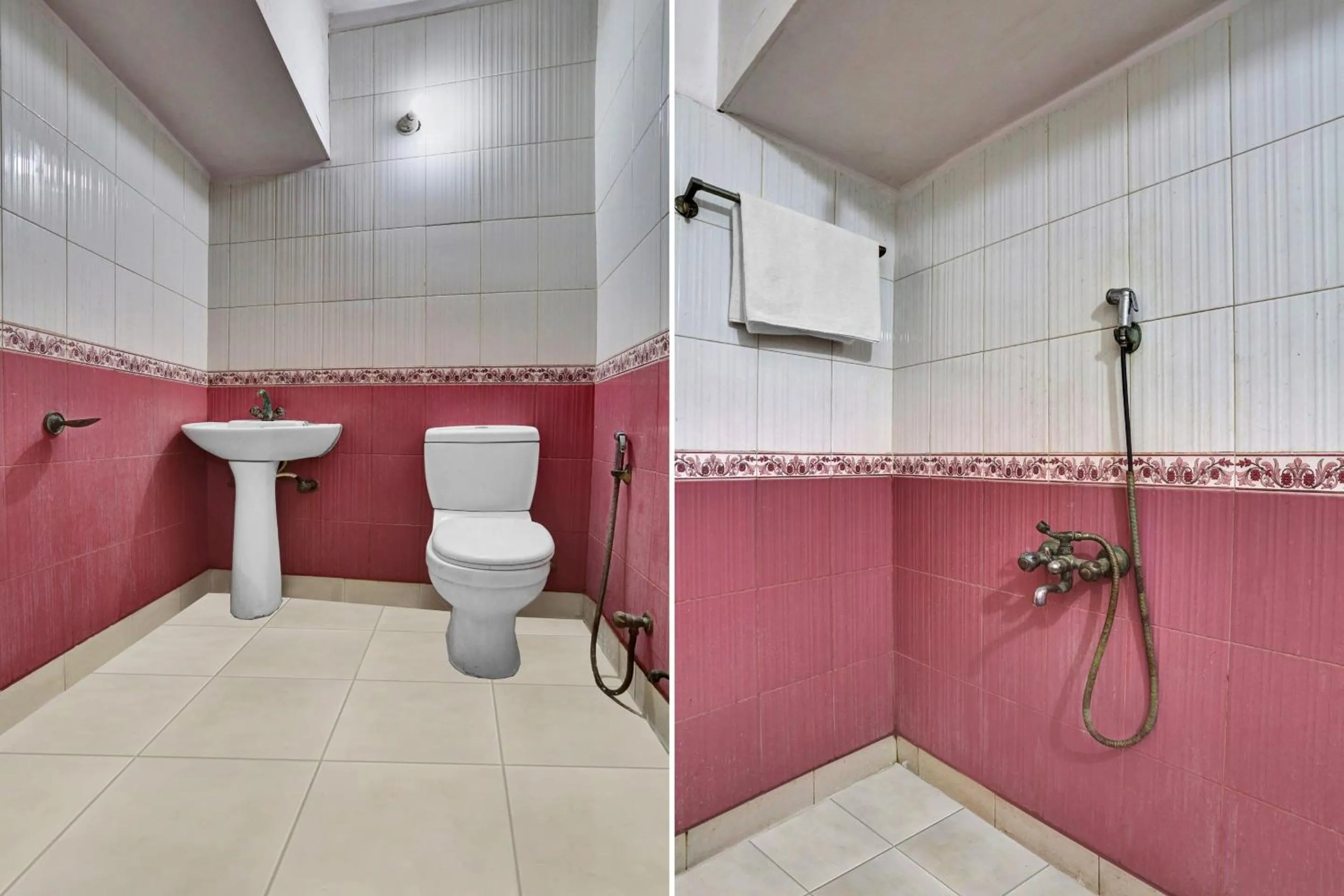 Bathroom in Hotel O Abhishek Residency