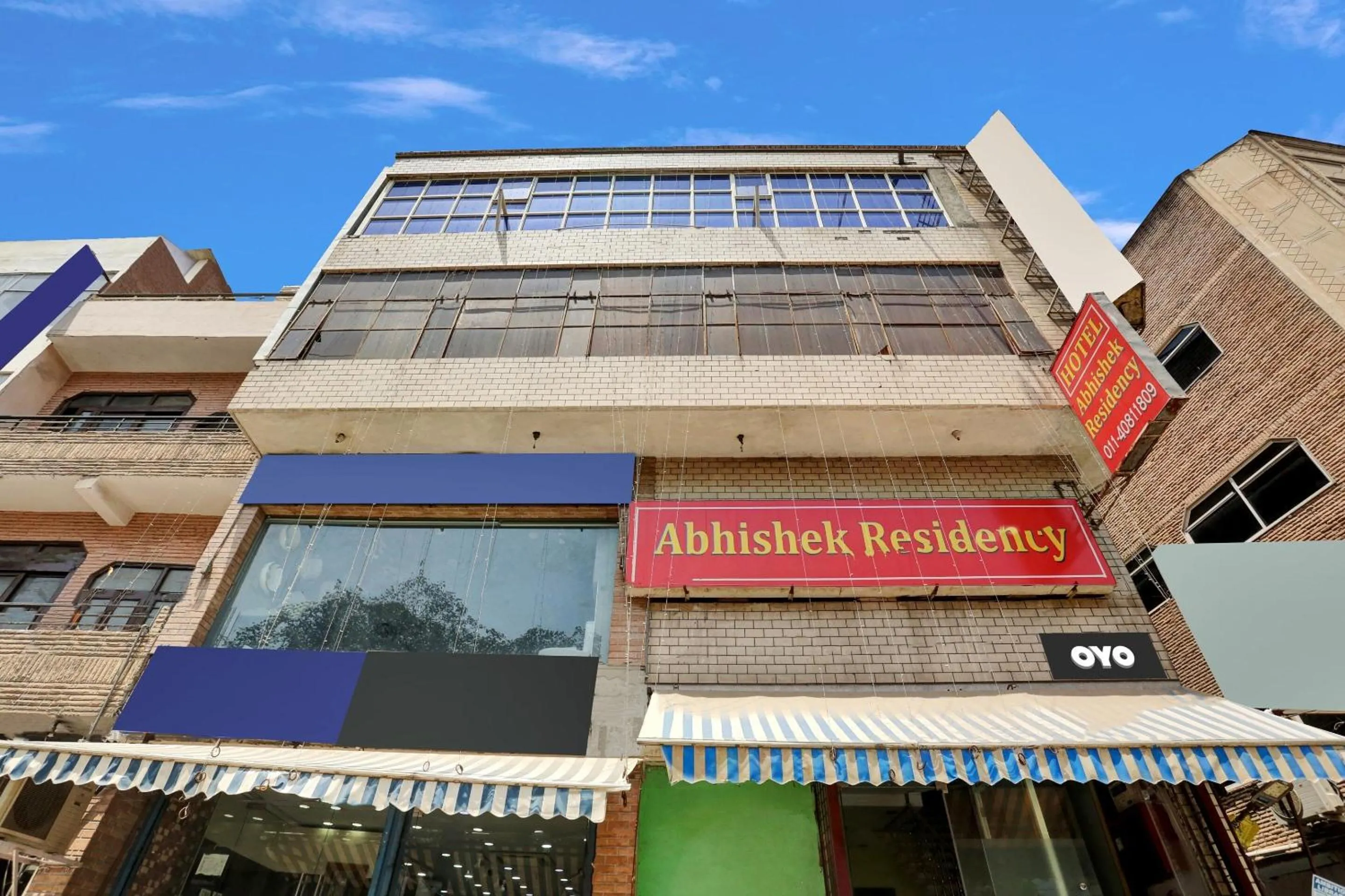 Facade/entrance in Hotel O Abhishek Residency