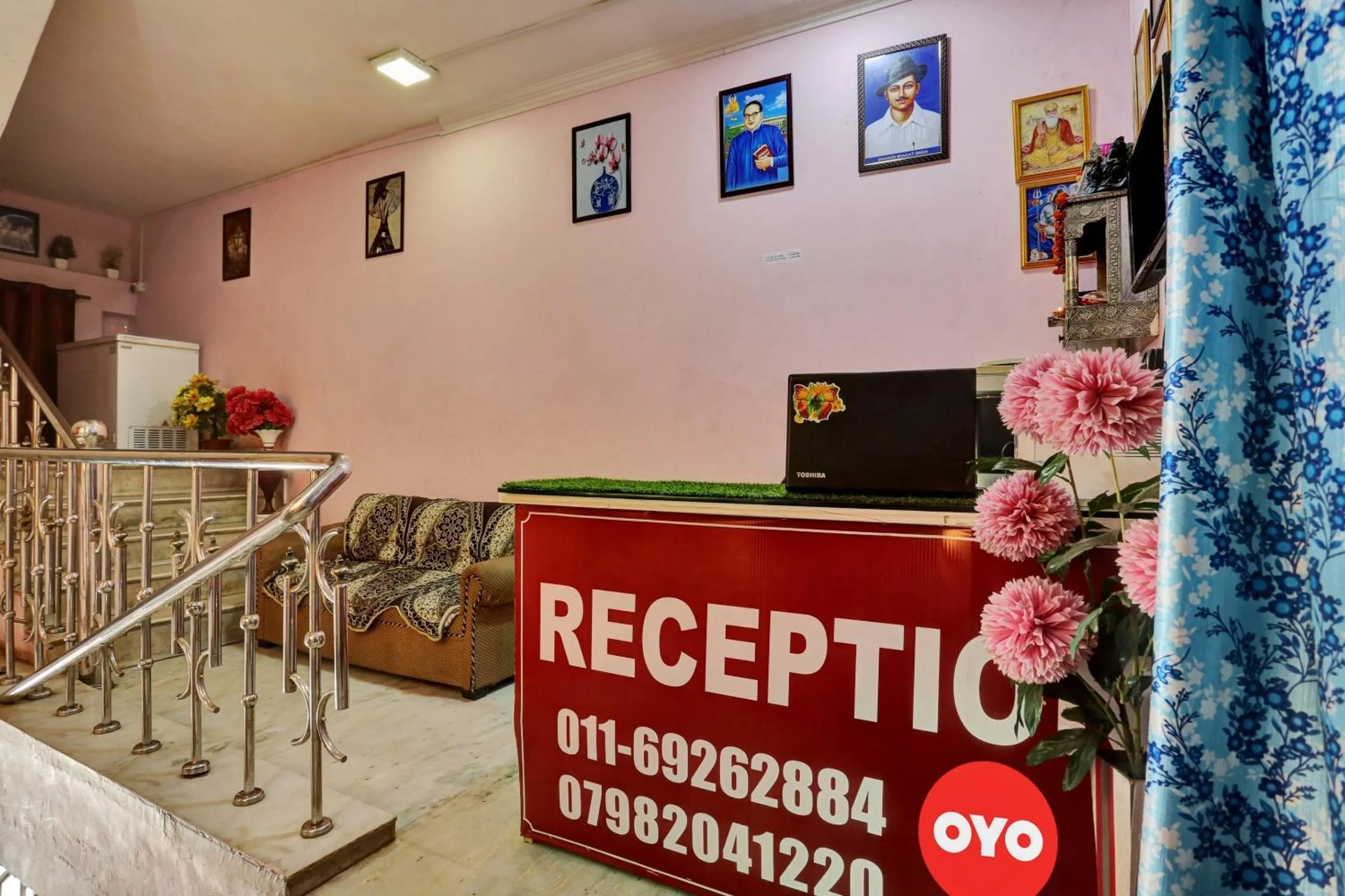 Lobby or reception in Hotel O Abhishek Residency