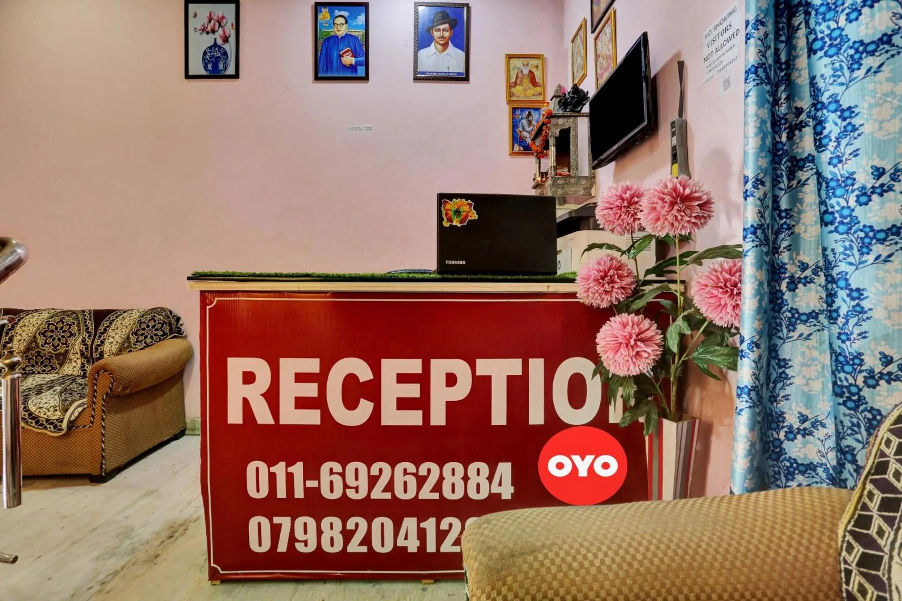 Lobby or reception in Hotel O Abhishek Residency