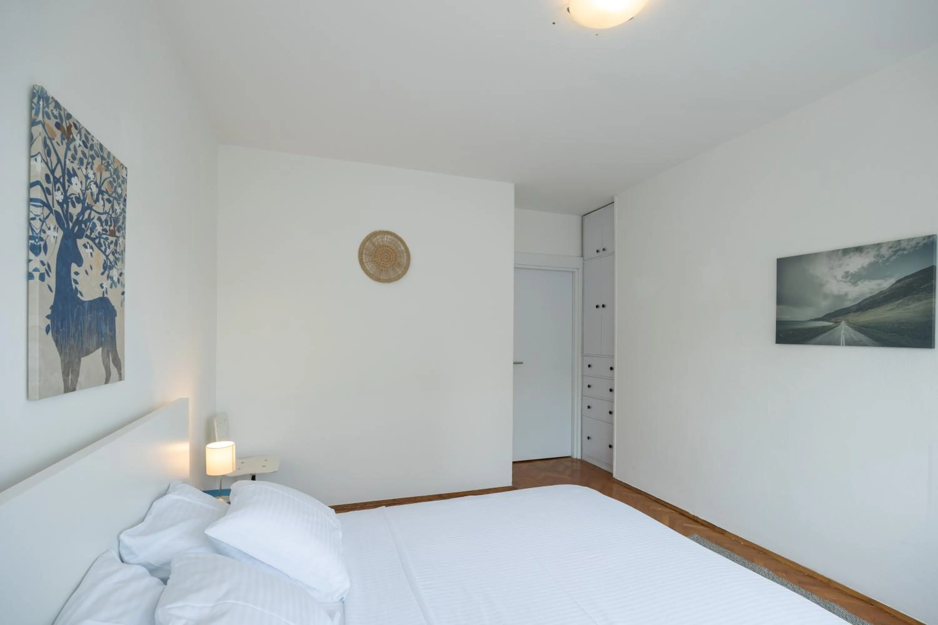 Bedroom, Bed in Belgrade Center Apartment III