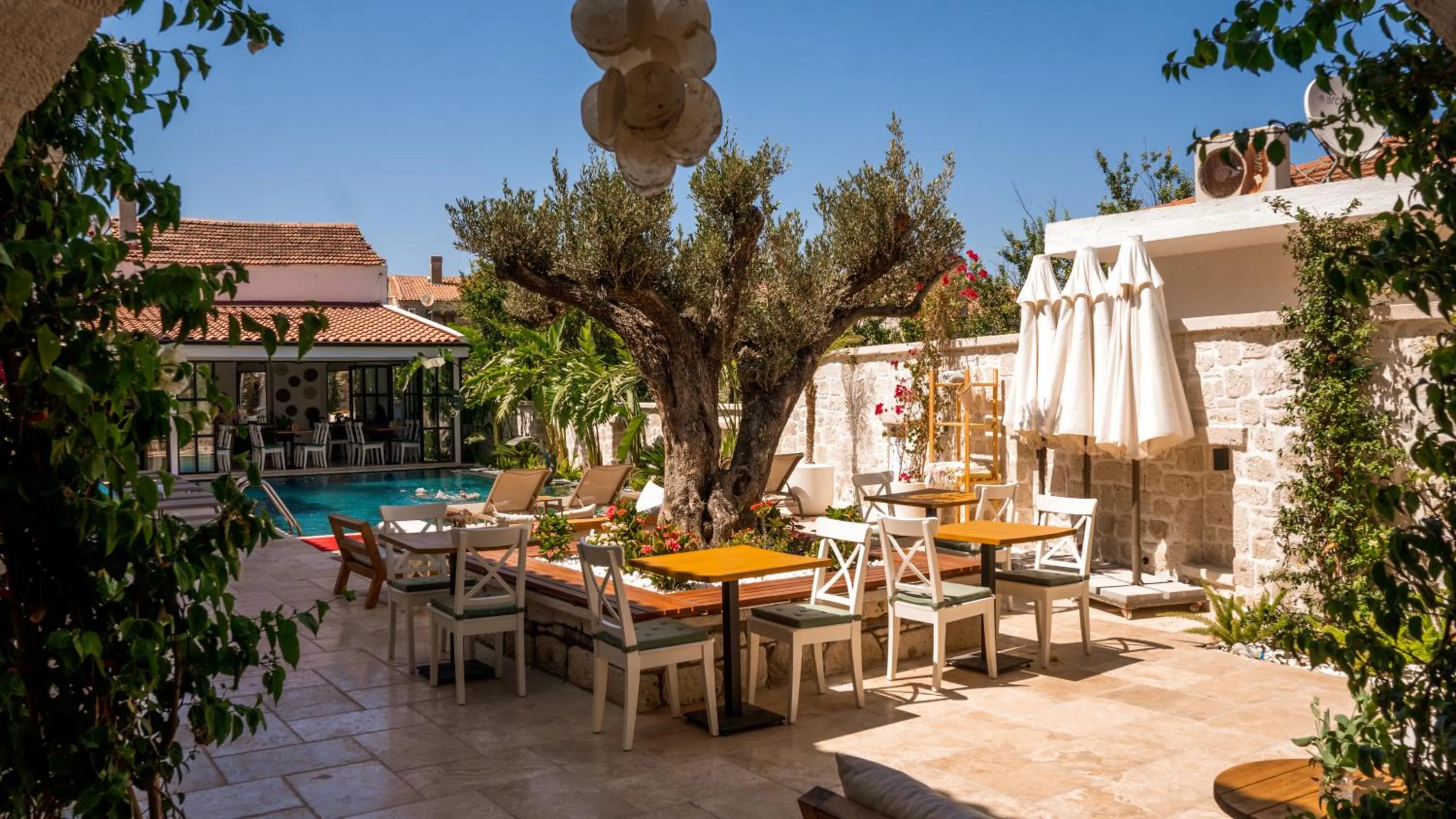 Property building in Alaçatı Molino Hotel