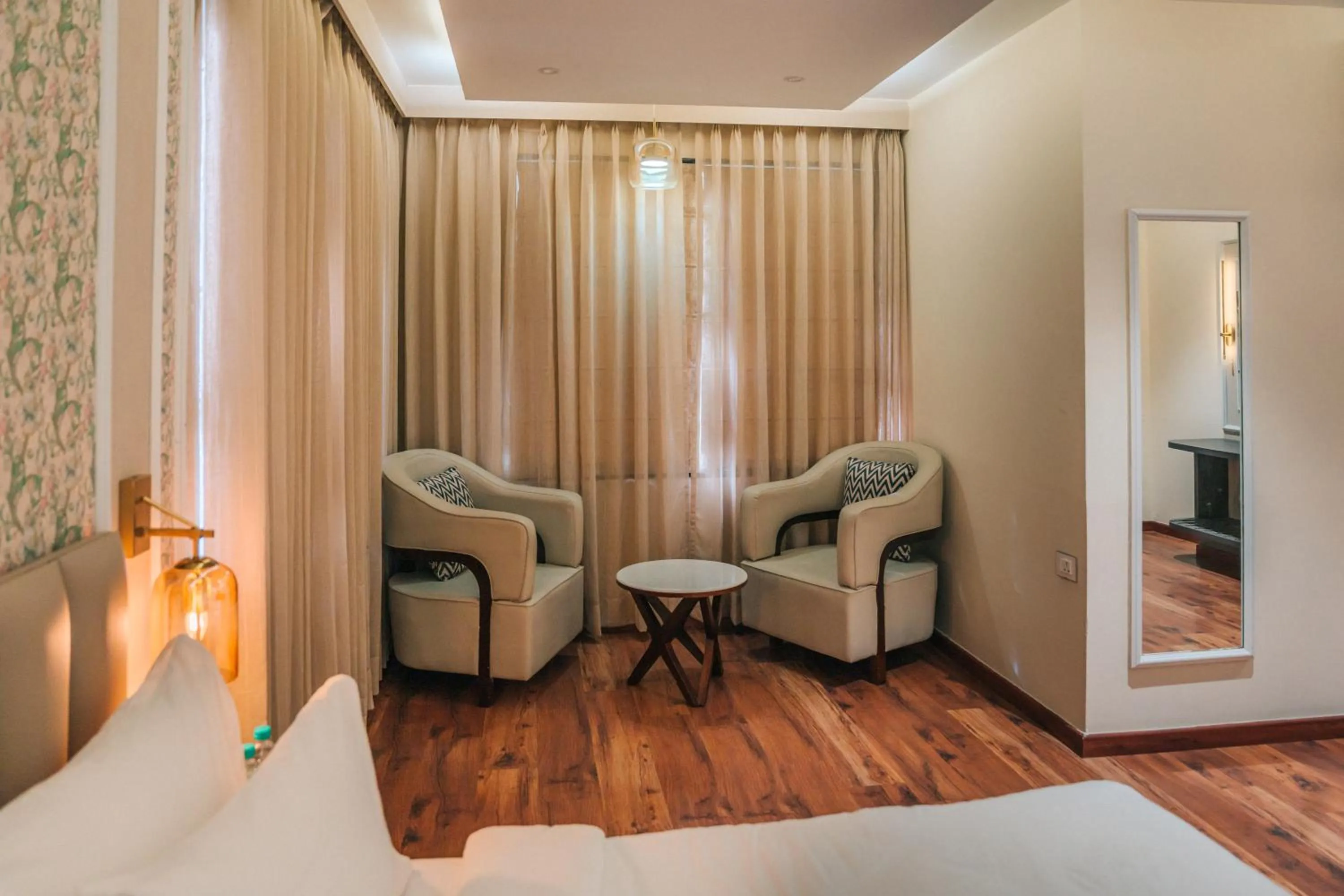 Bed in New Hotel Snow Crest