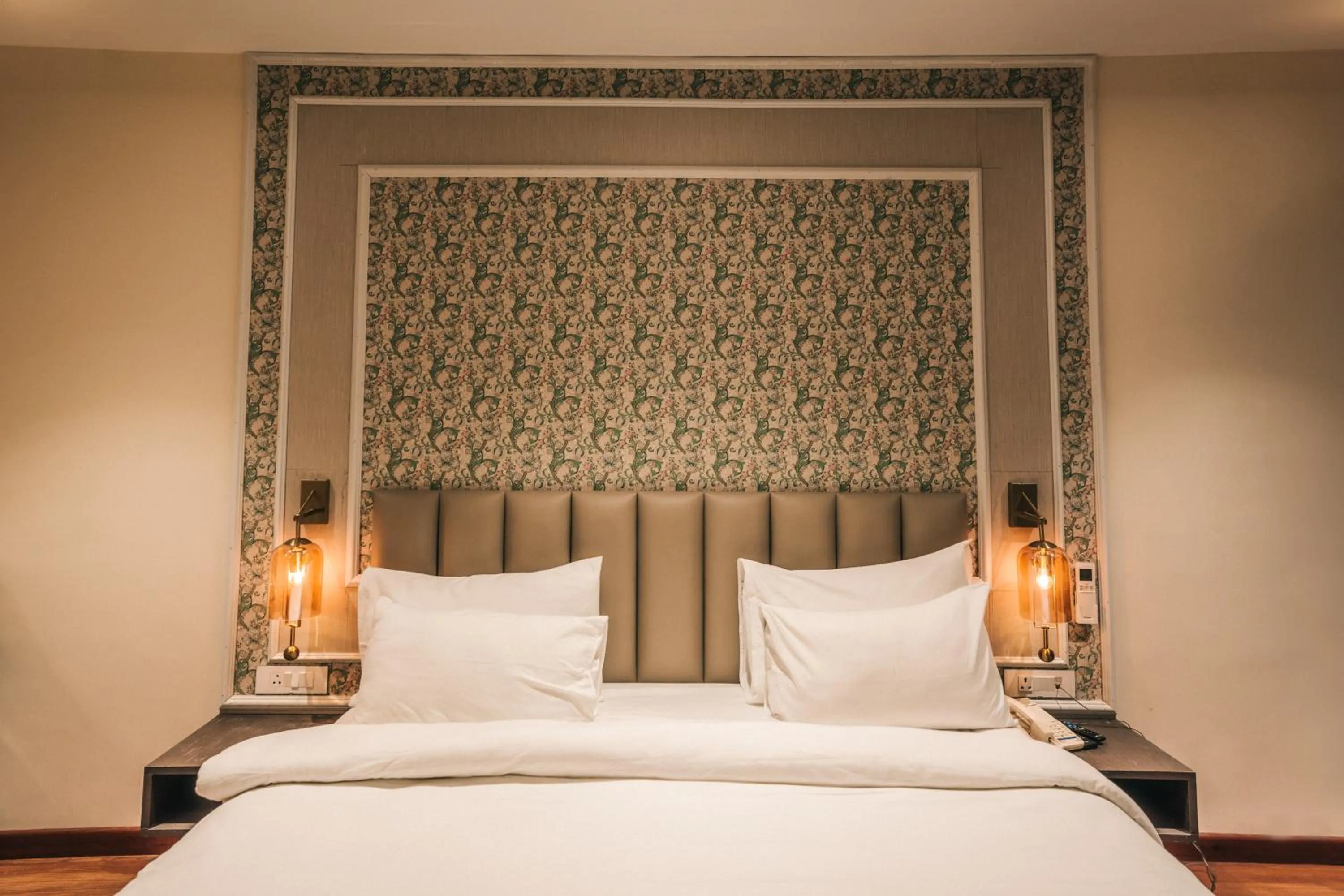 Bed in New Hotel Snow Crest