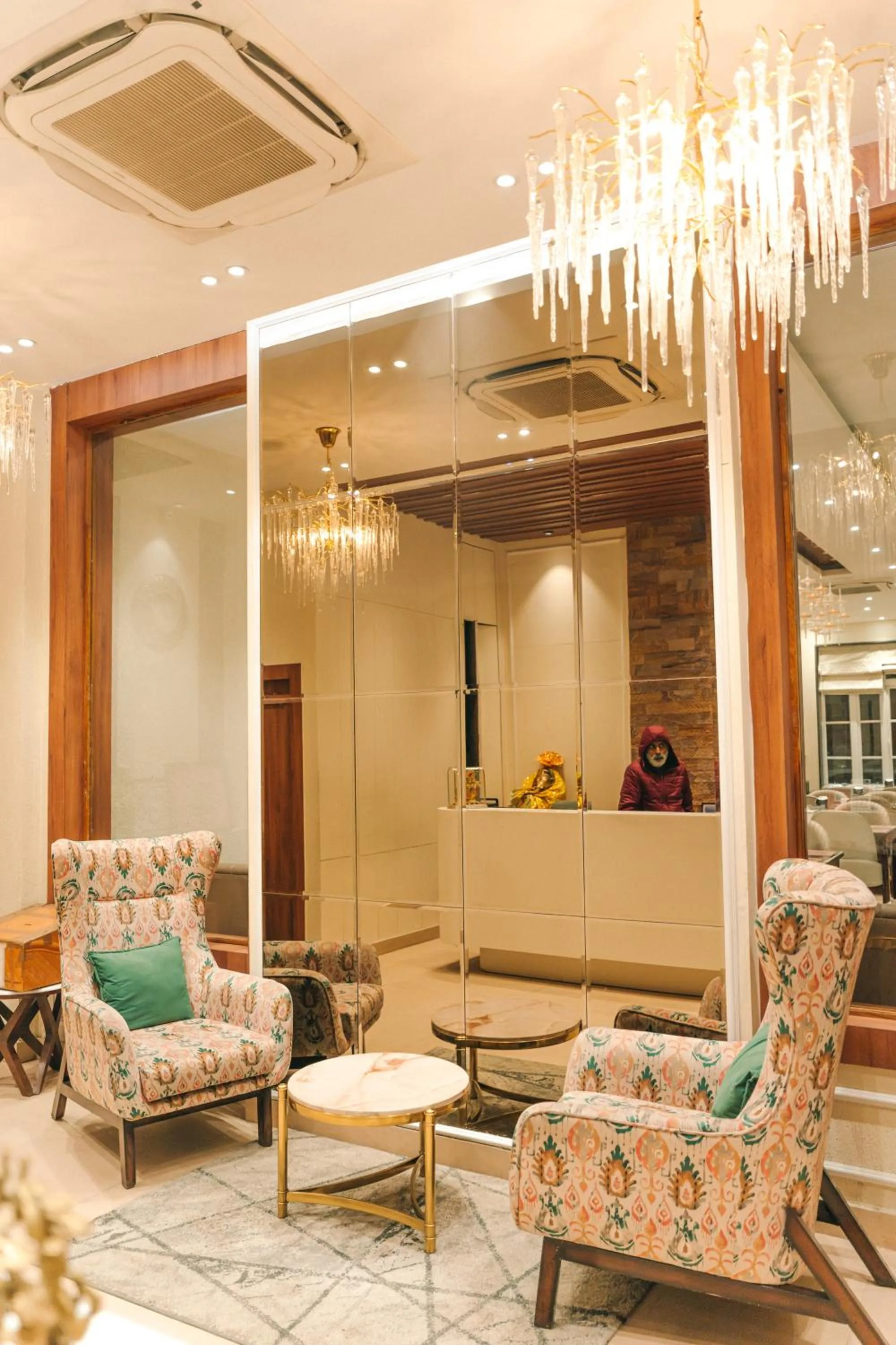 Lobby or reception in New Hotel Snow Crest