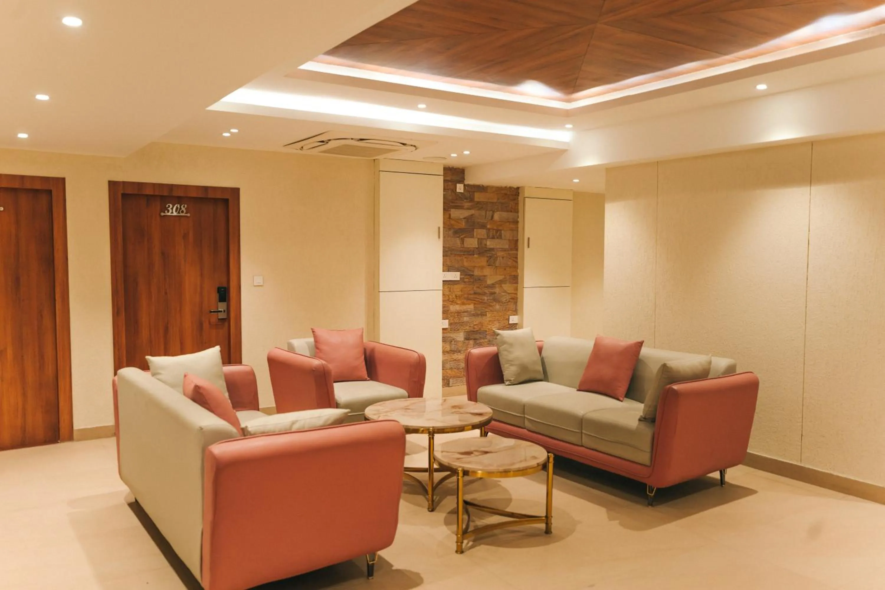 Lobby or reception in New Hotel Snow Crest