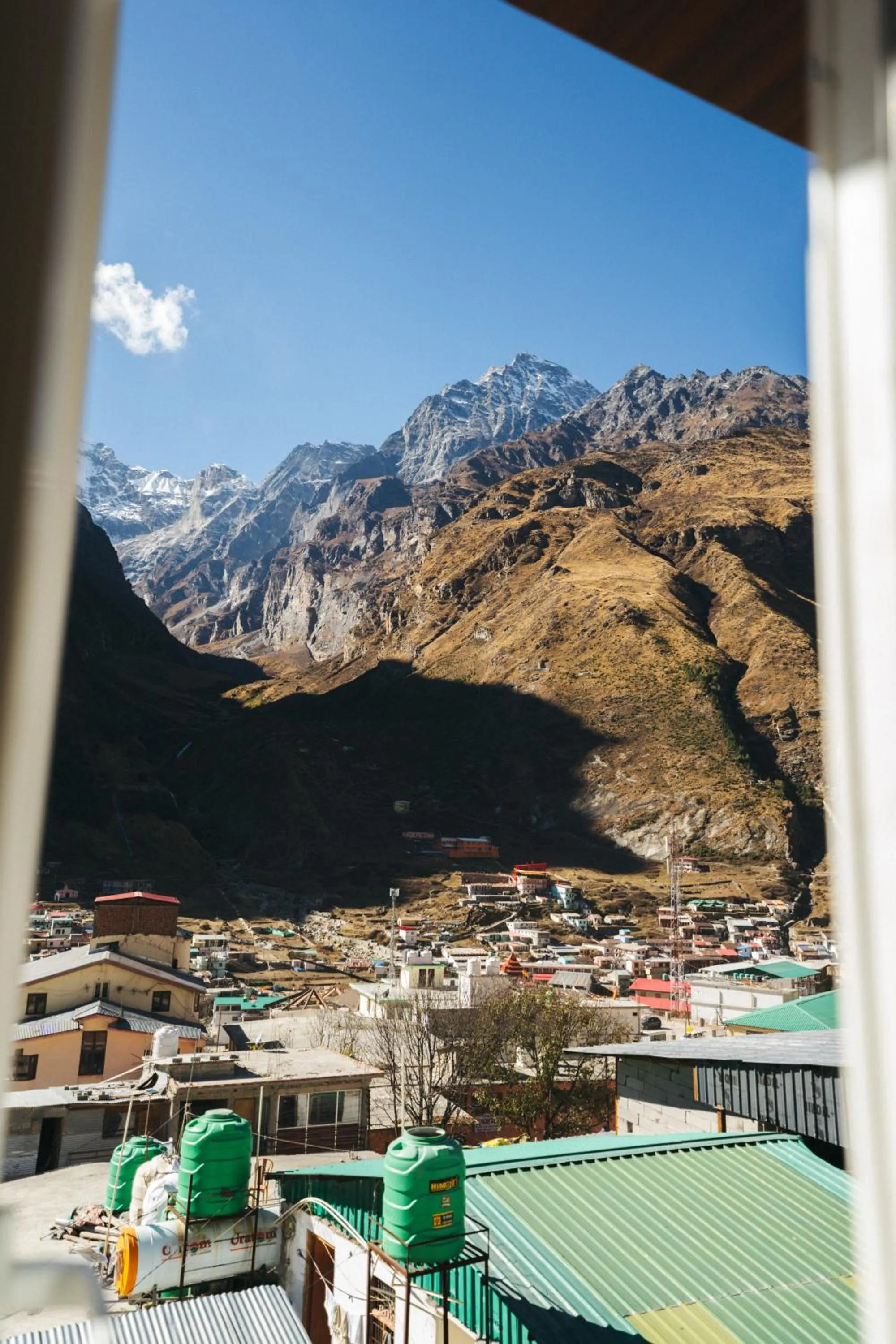 Mountain view in New Hotel Snow Crest