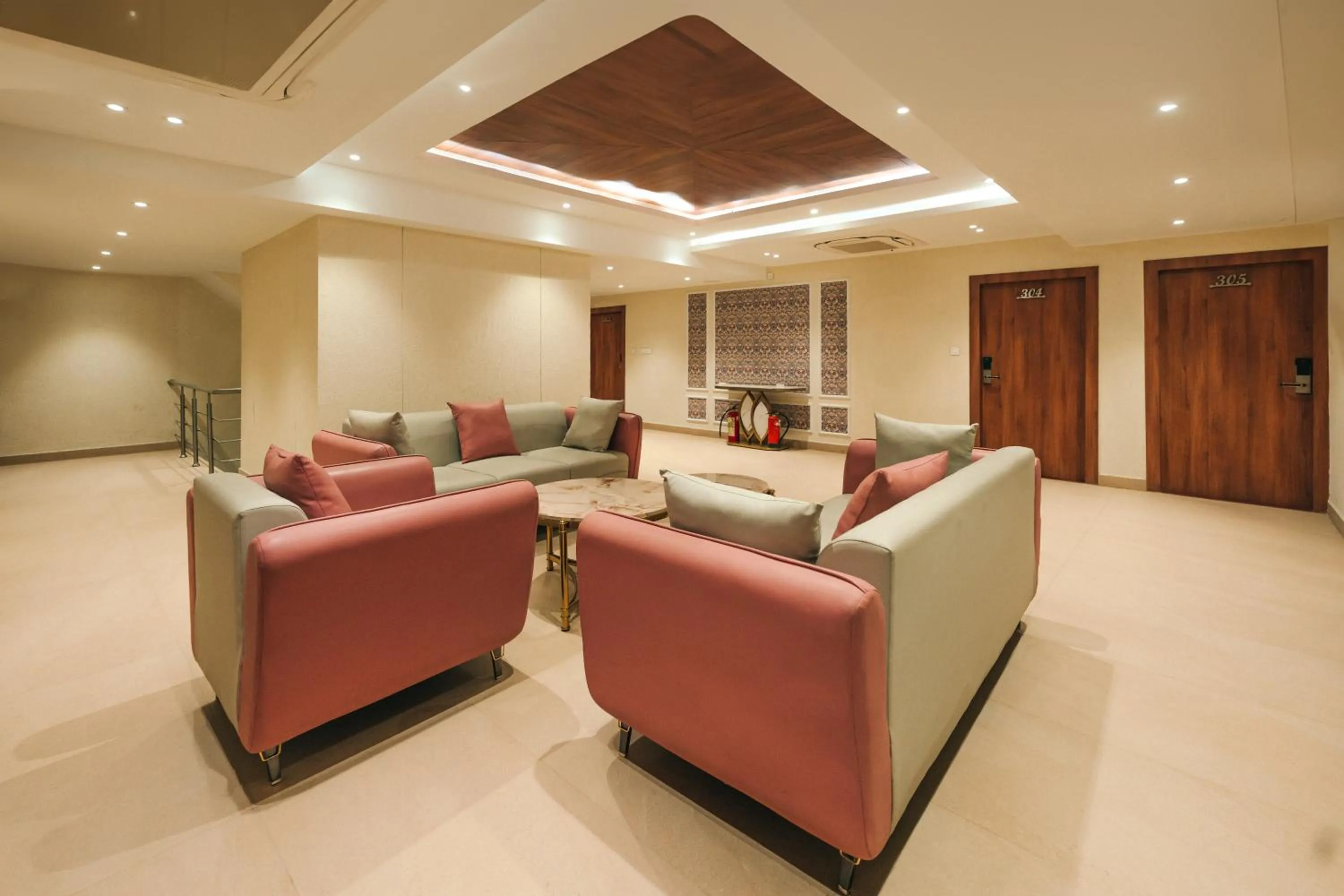 Lobby or reception in New Hotel Snow Crest