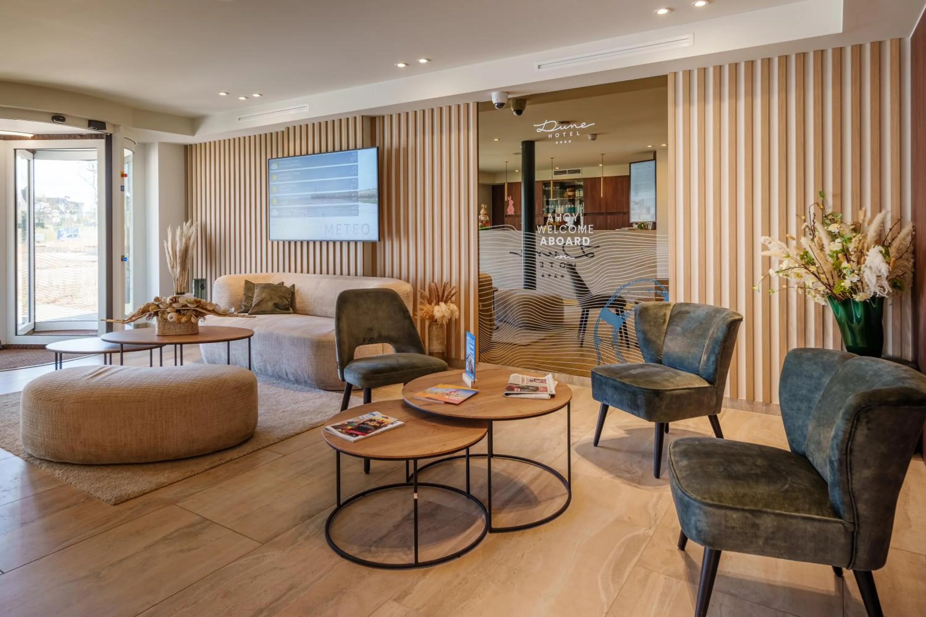 Lobby or reception in Dune Hotel Nieuwpoort