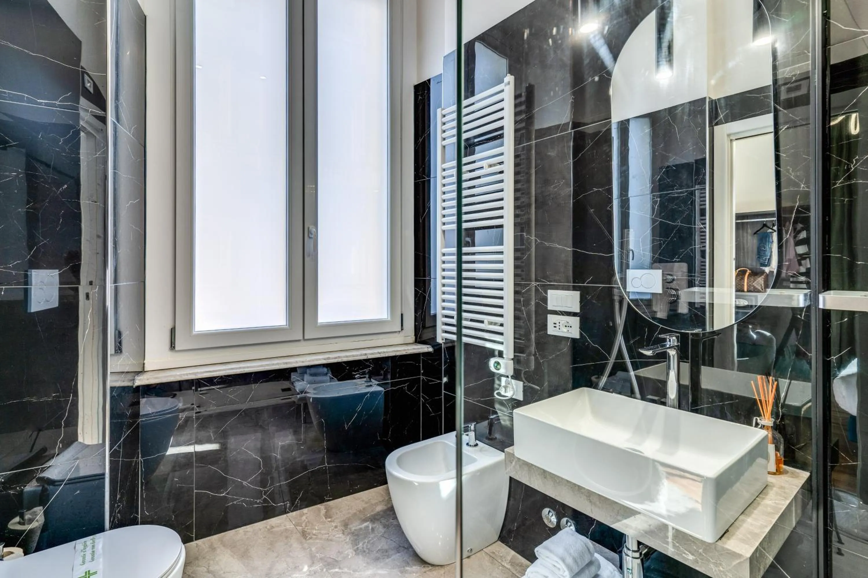 Bathroom in Arenula Suites