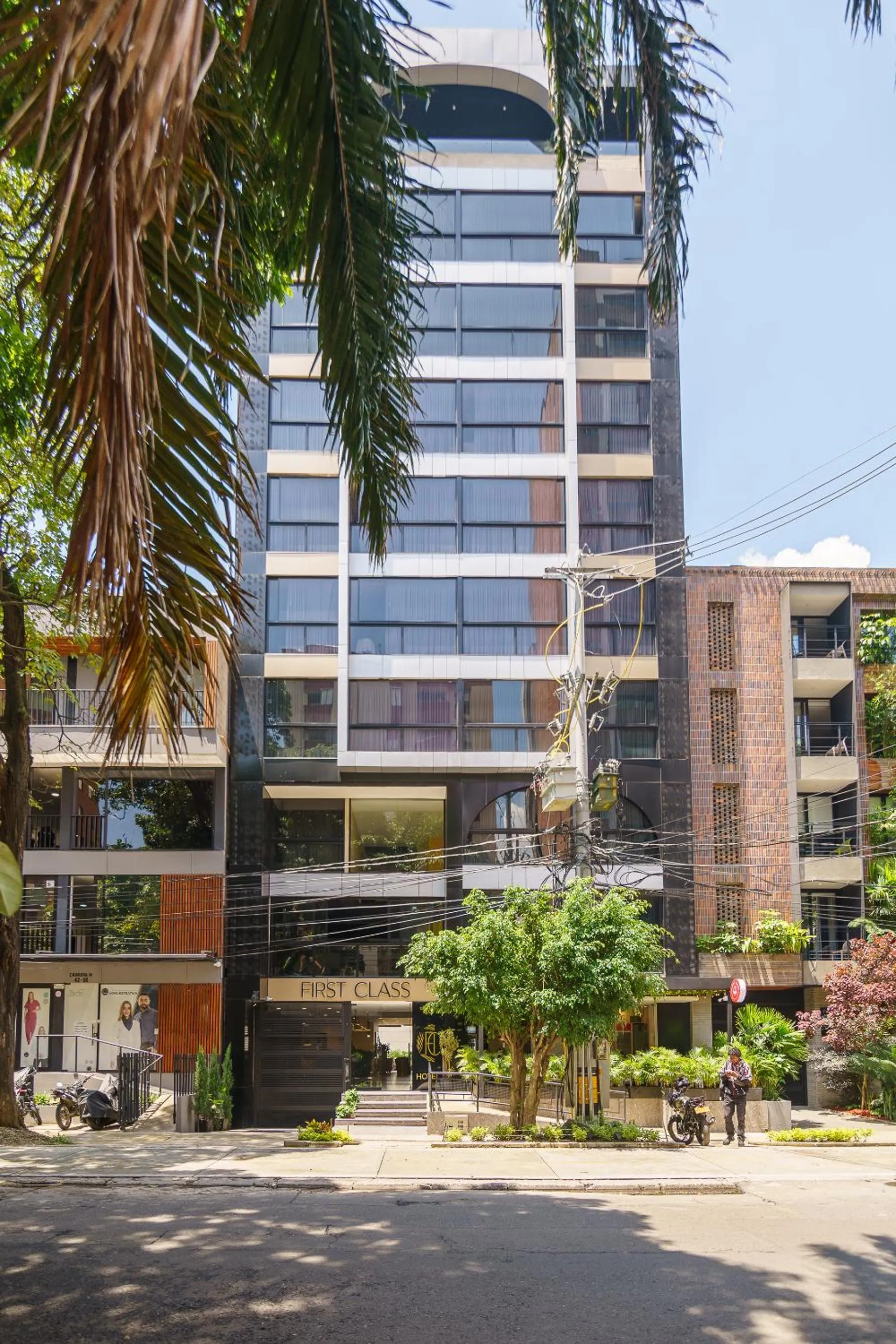 Property building in First Class Hotel