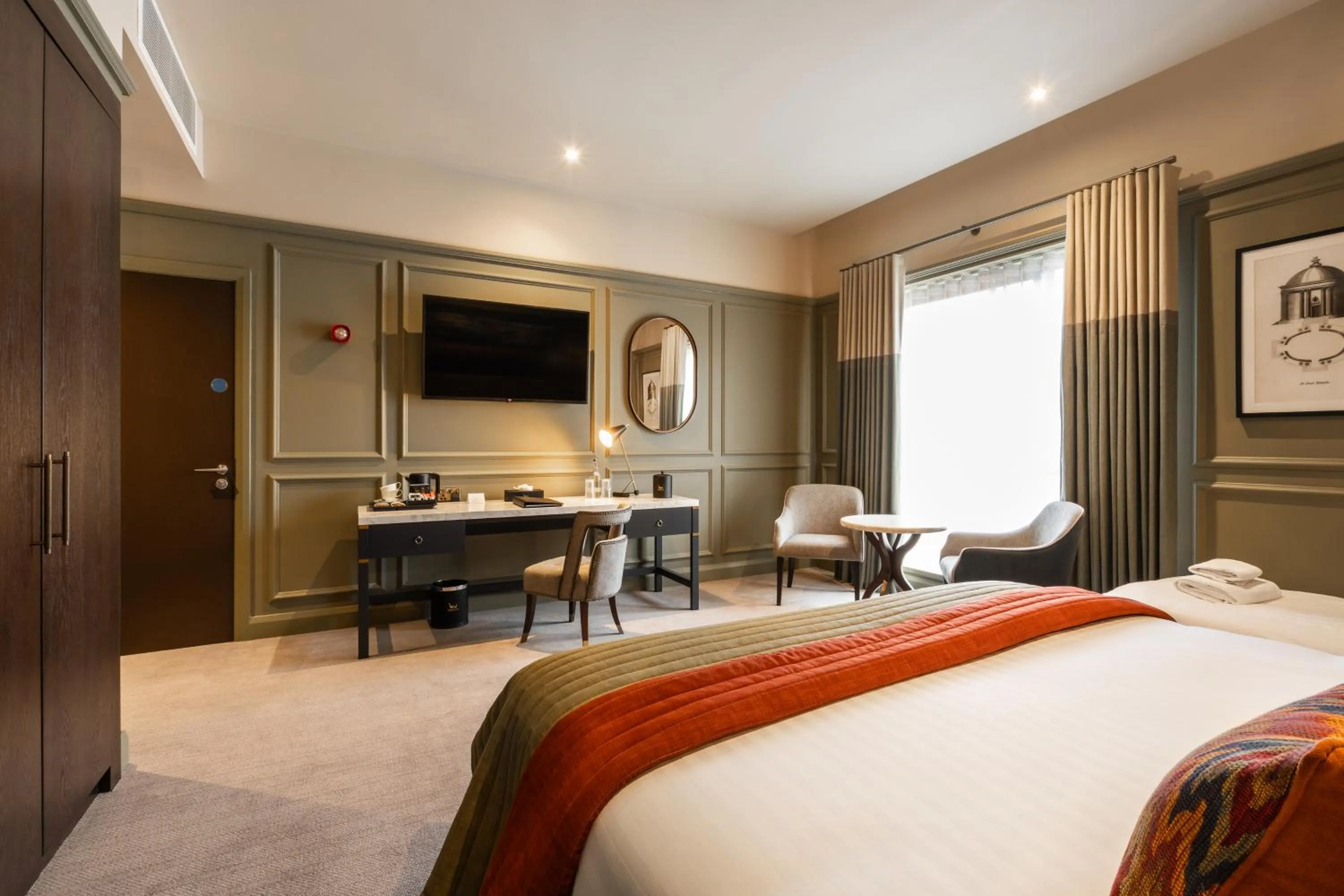 Bed in The Ebrington Hotel