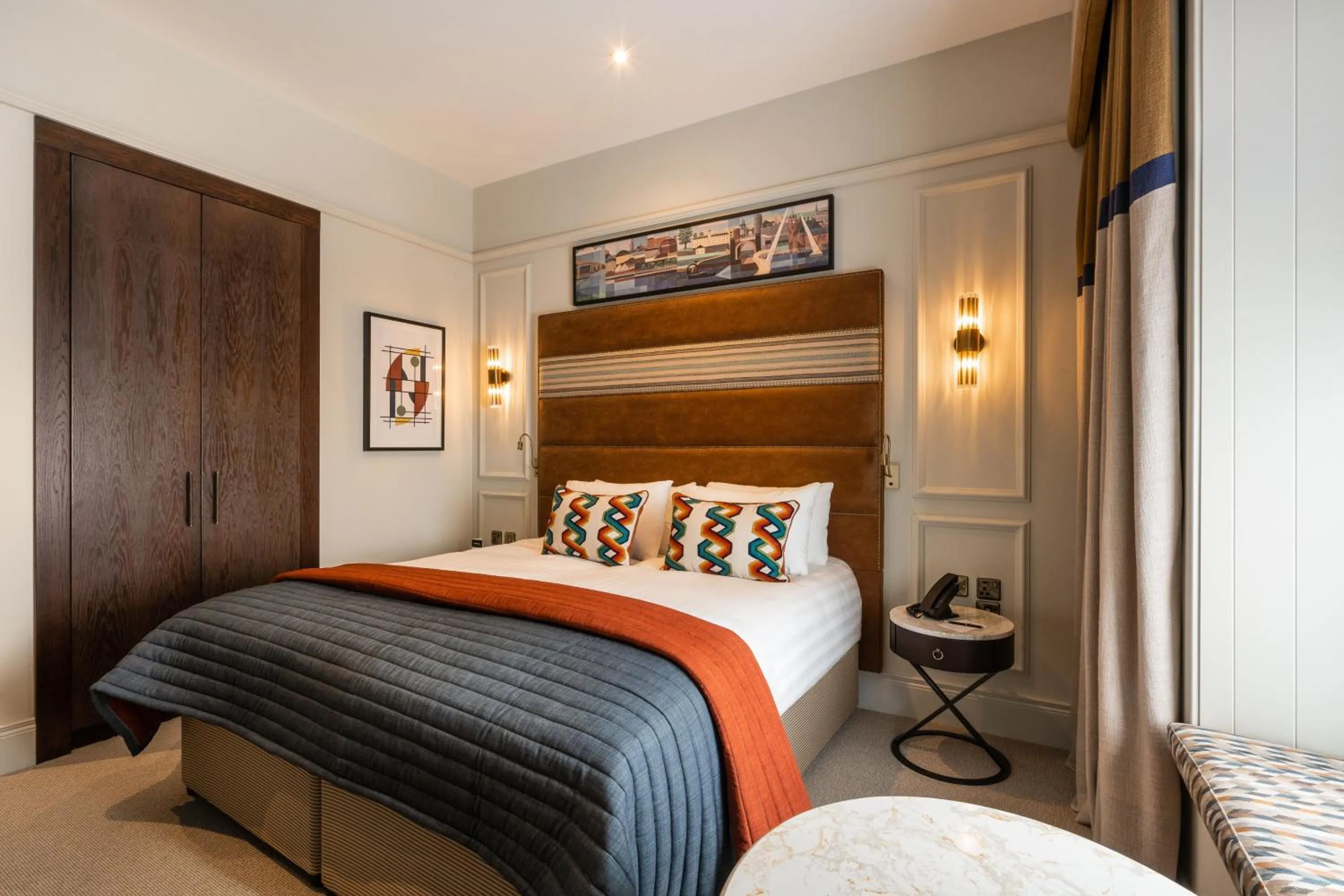 Bed in The Ebrington Hotel