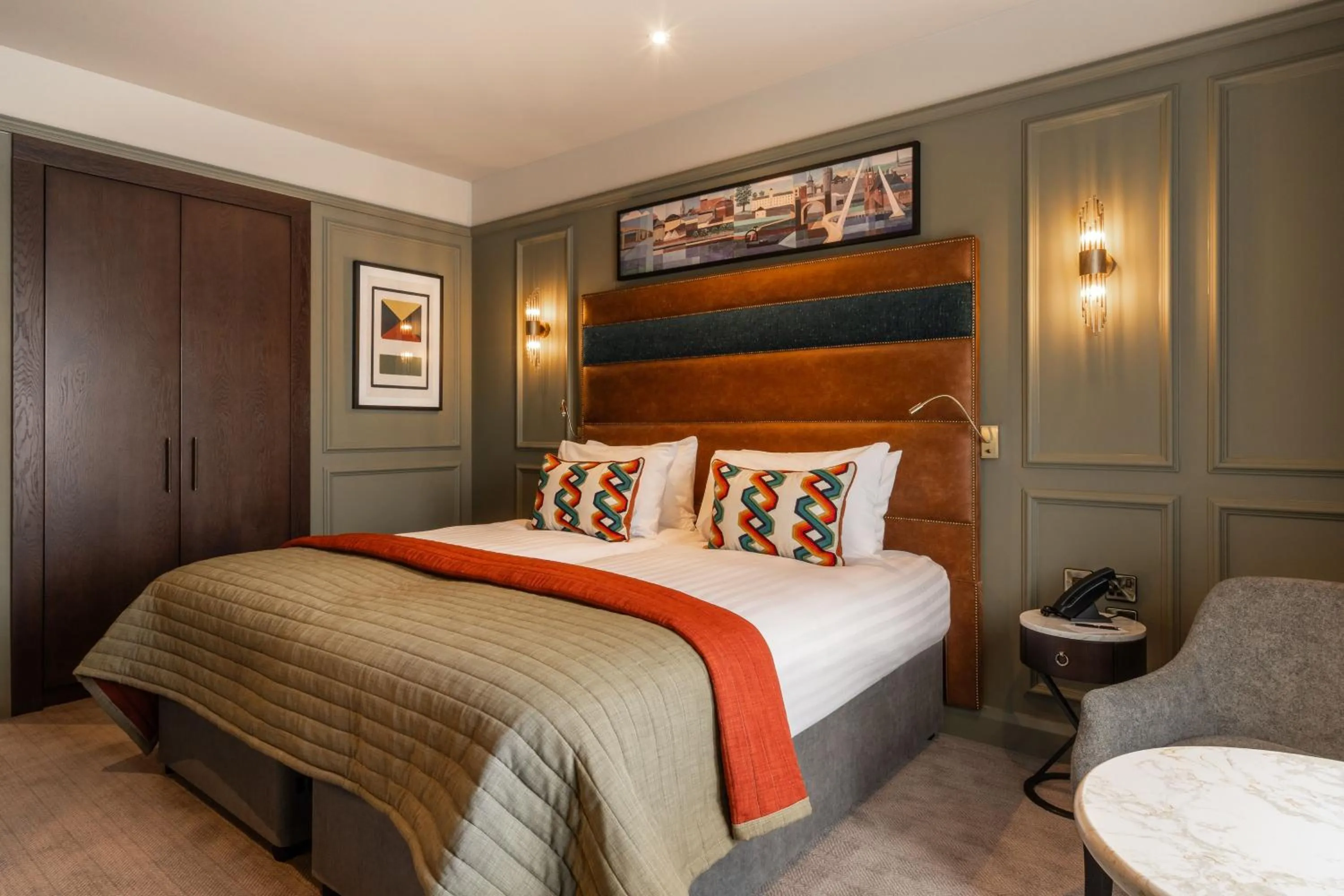 Bed in The Ebrington Hotel