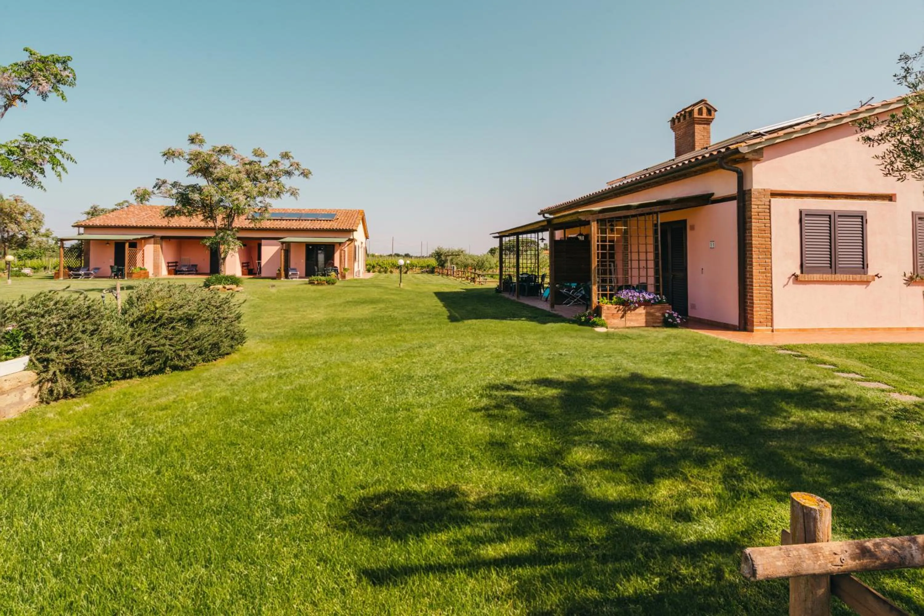 Garden in Agriturismo il Laghetto
