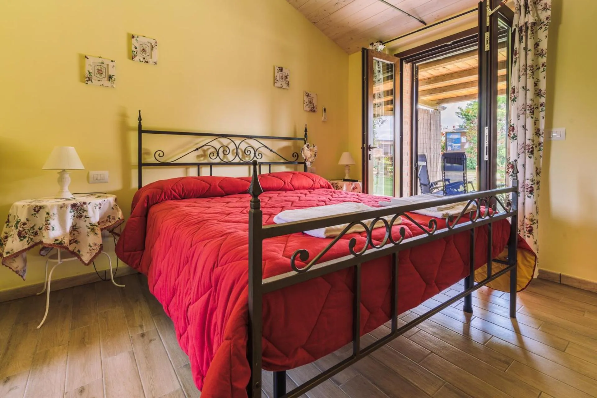 Bedroom in Agriturismo il Laghetto