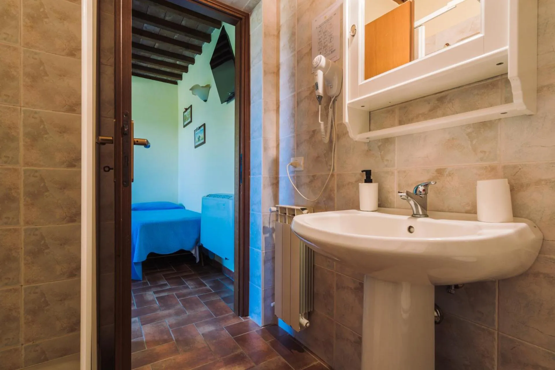 Bathroom in Agriturismo il Laghetto