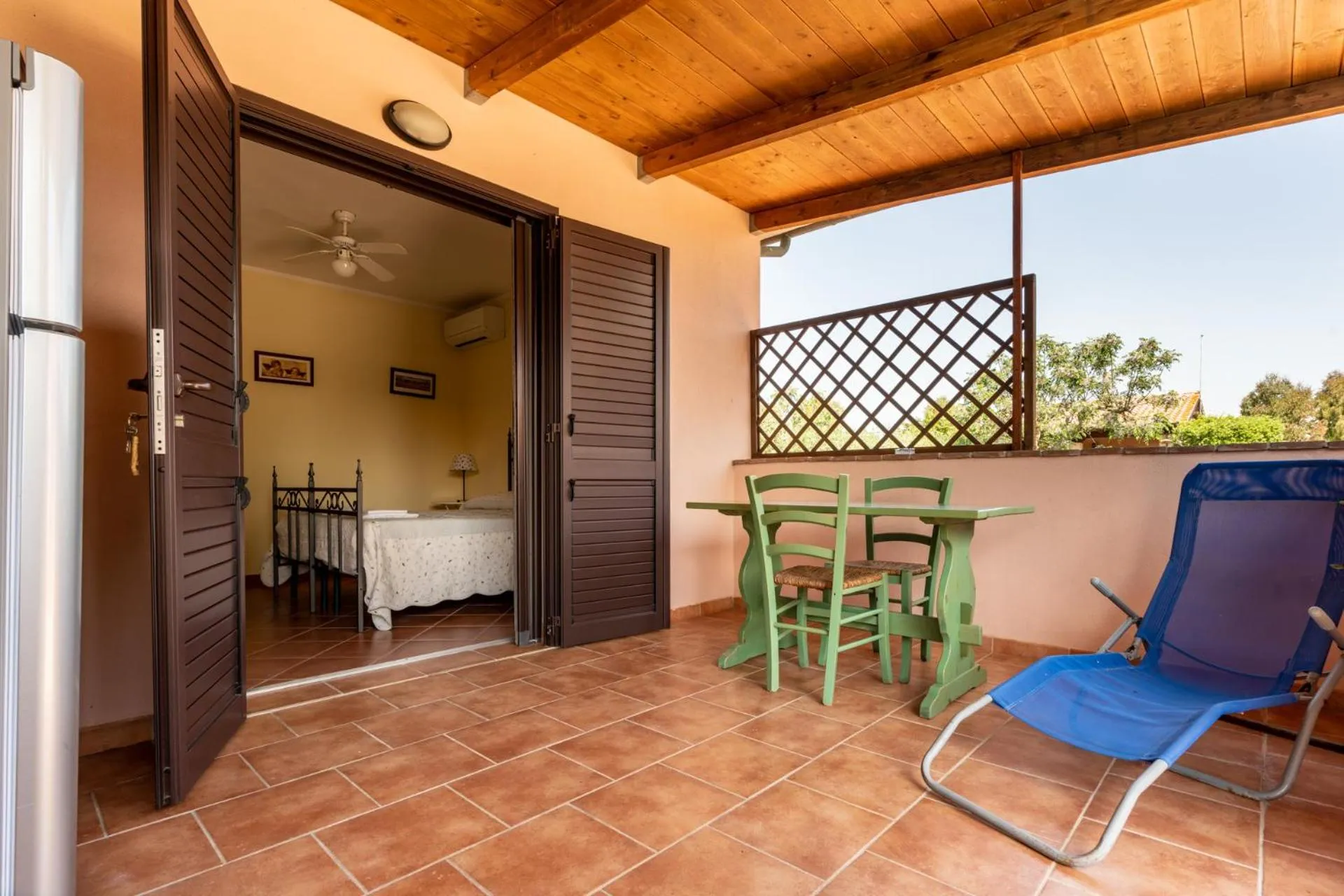 Patio in Agriturismo il Laghetto