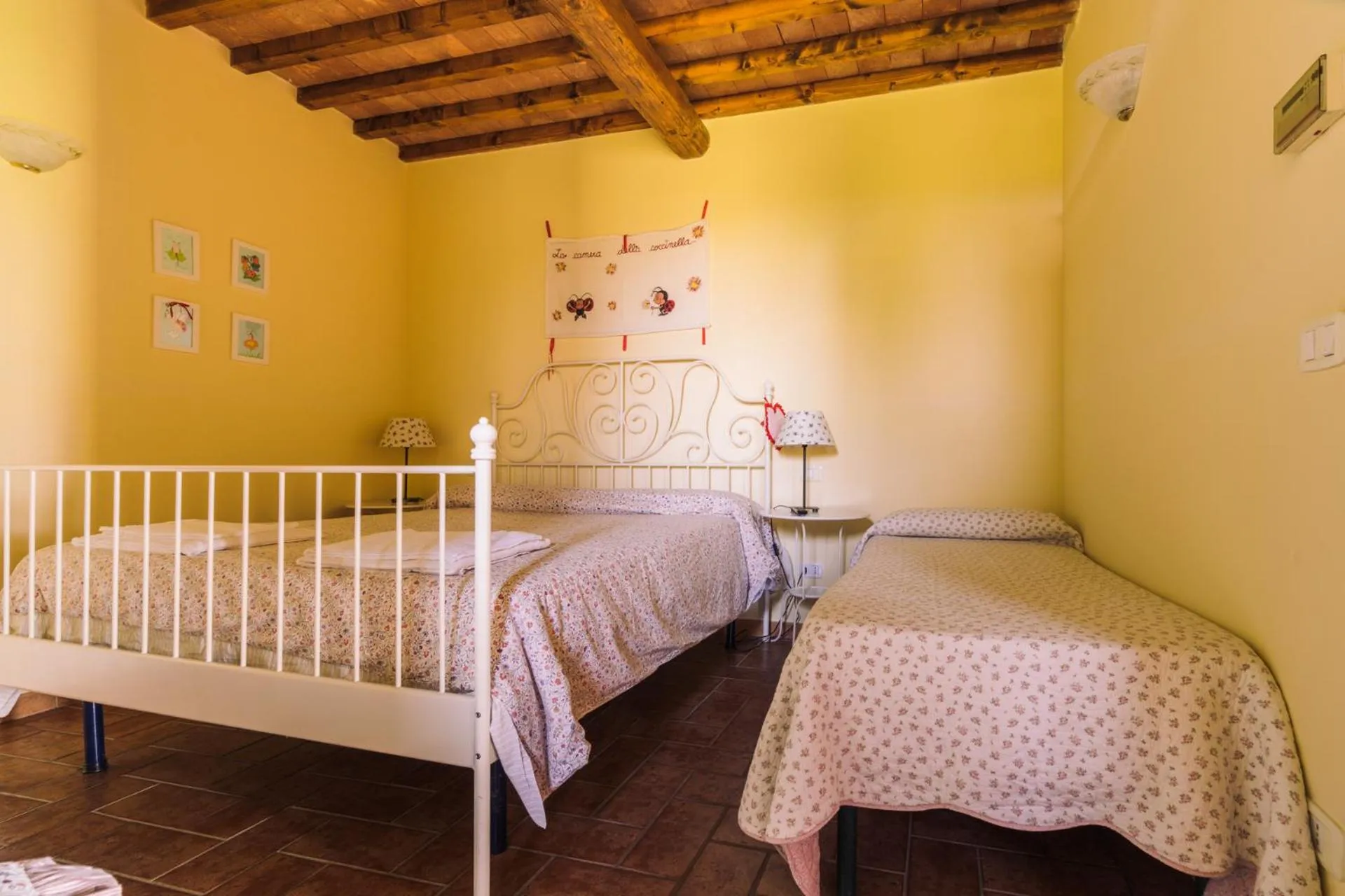Bedroom in Agriturismo il Laghetto