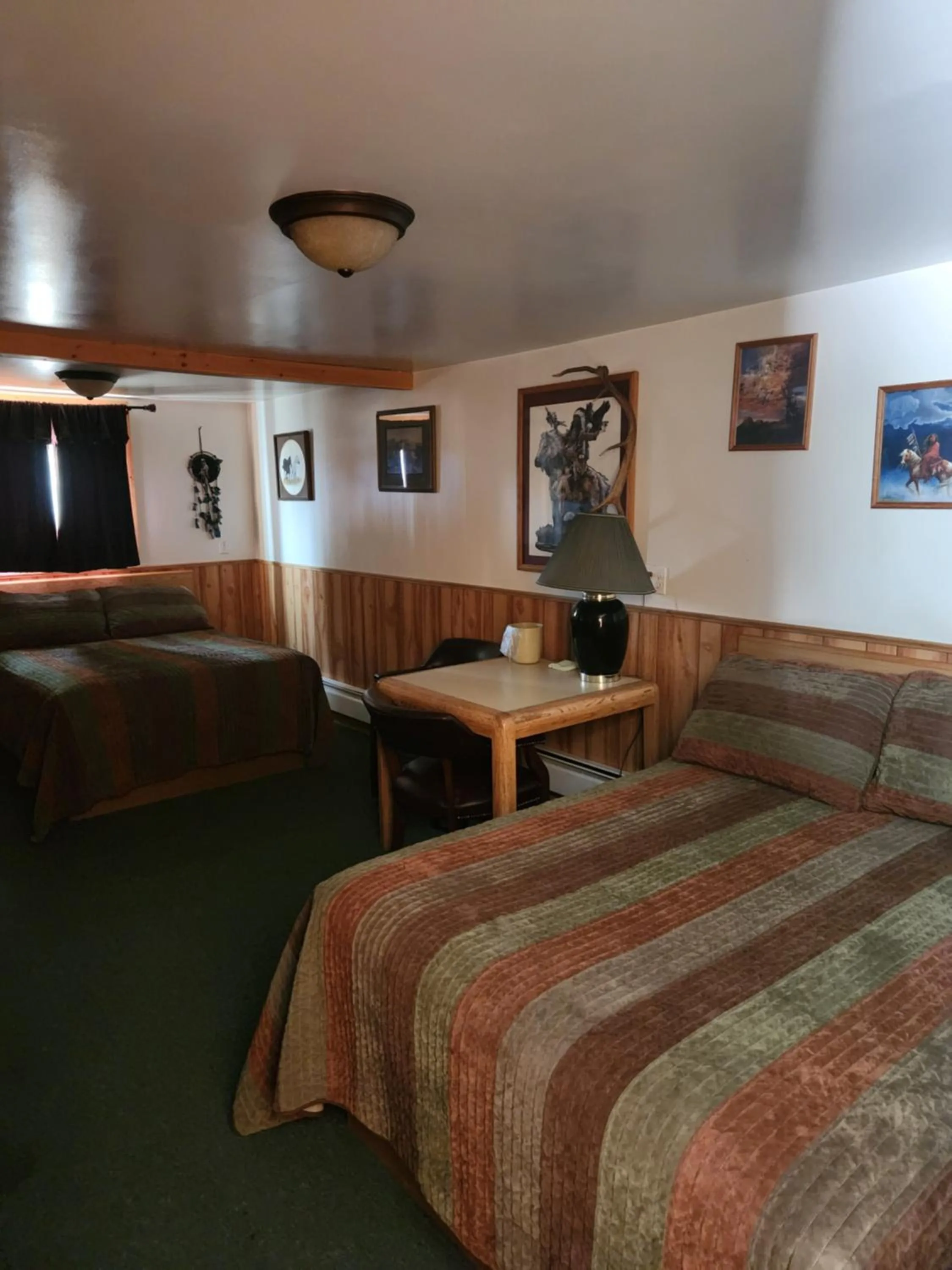 Bed in Antler Motel