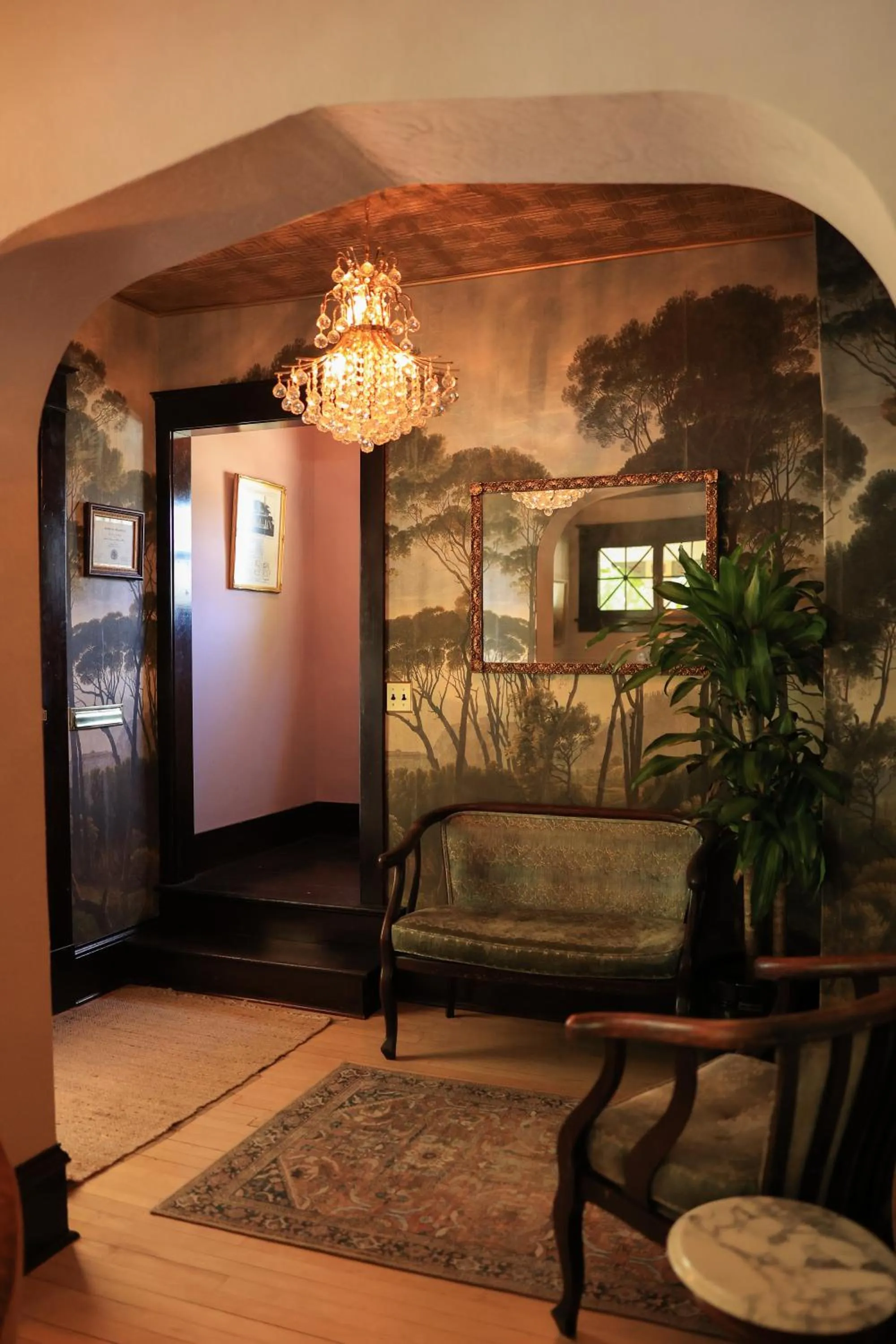 Facade/entrance in Marianna Stoltz House