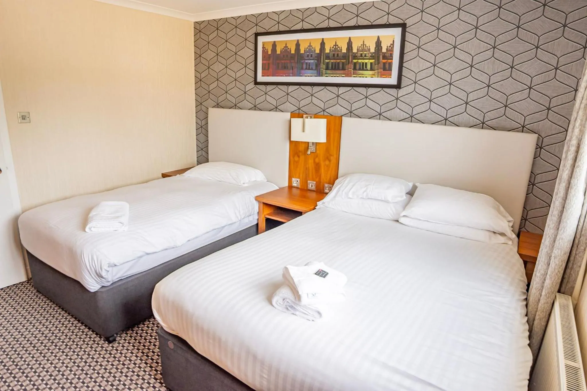 Bed in White Horse Inn