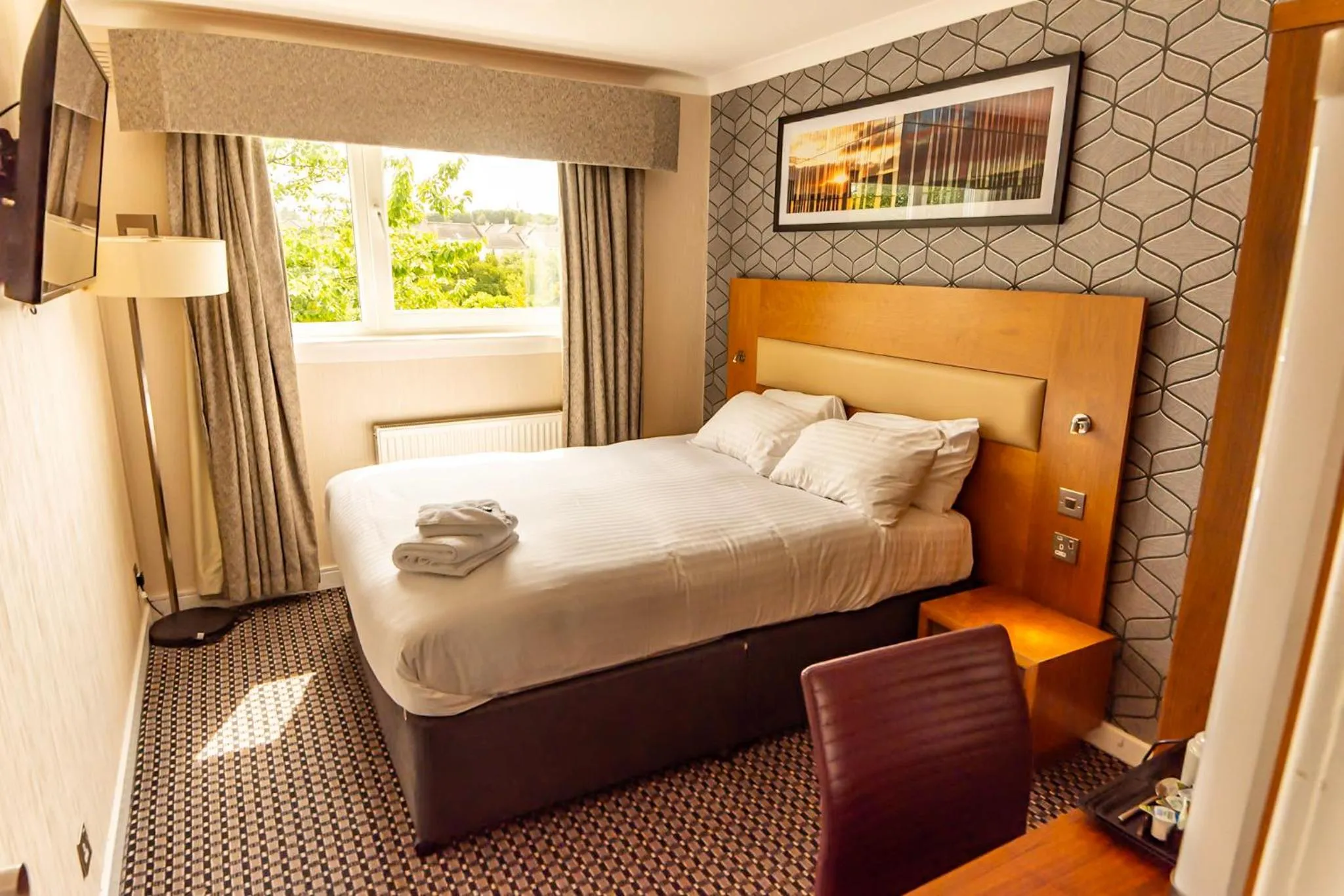 Bed in White Horse Inn