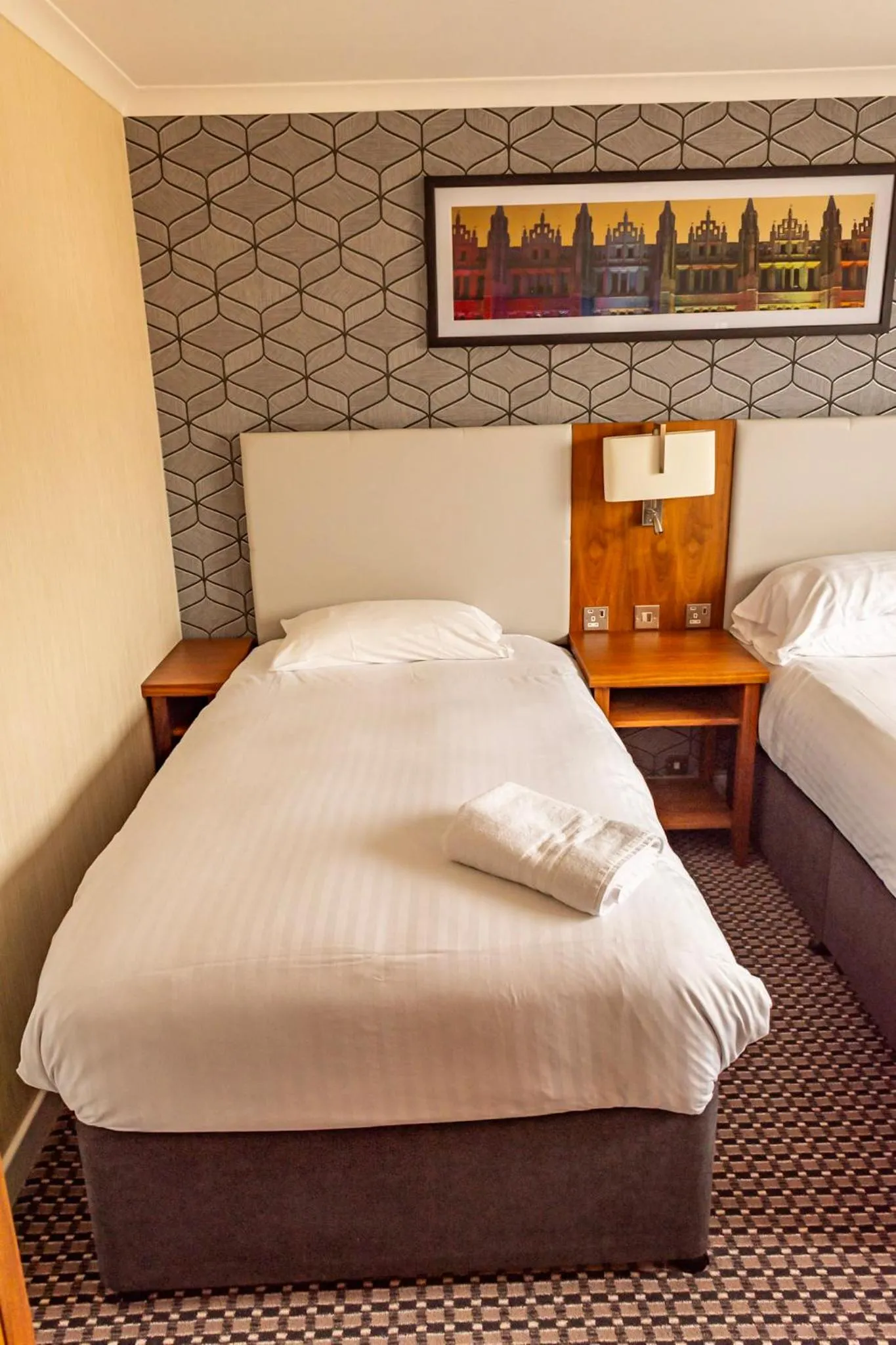 Bed in White Horse Inn