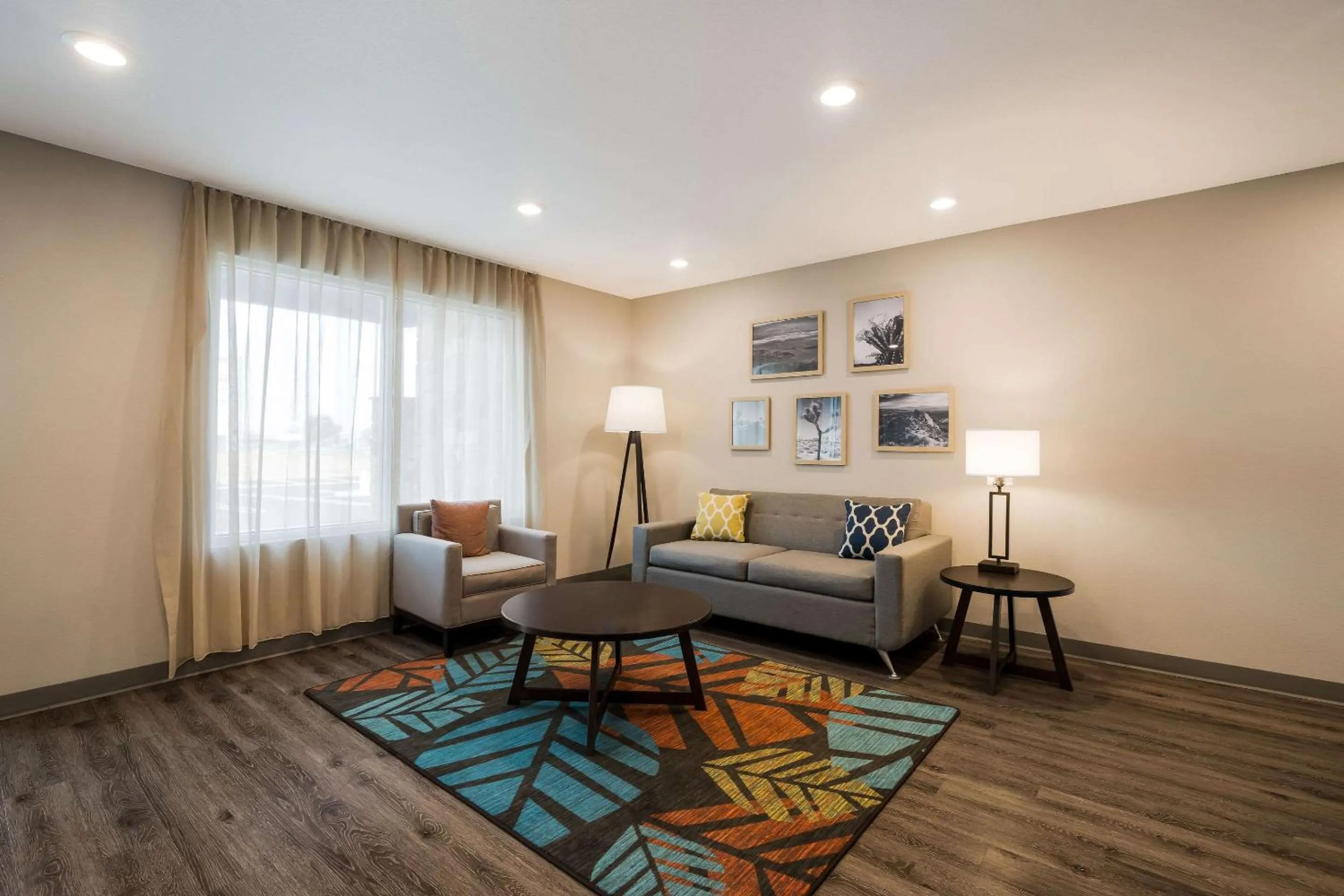 Lobby or reception in WoodSpring Suites Moreno Valley