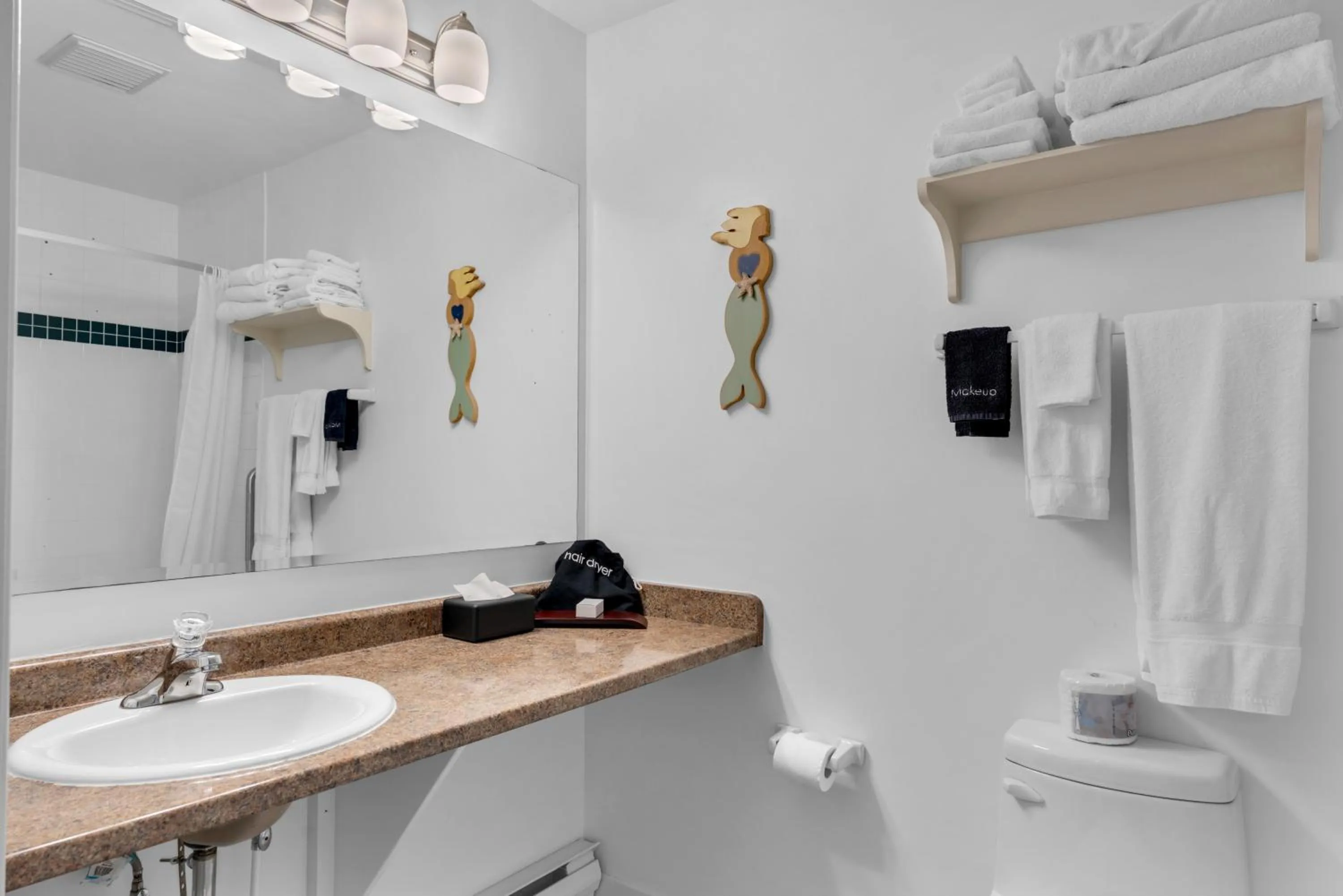 Shower in White Point Beach Resort