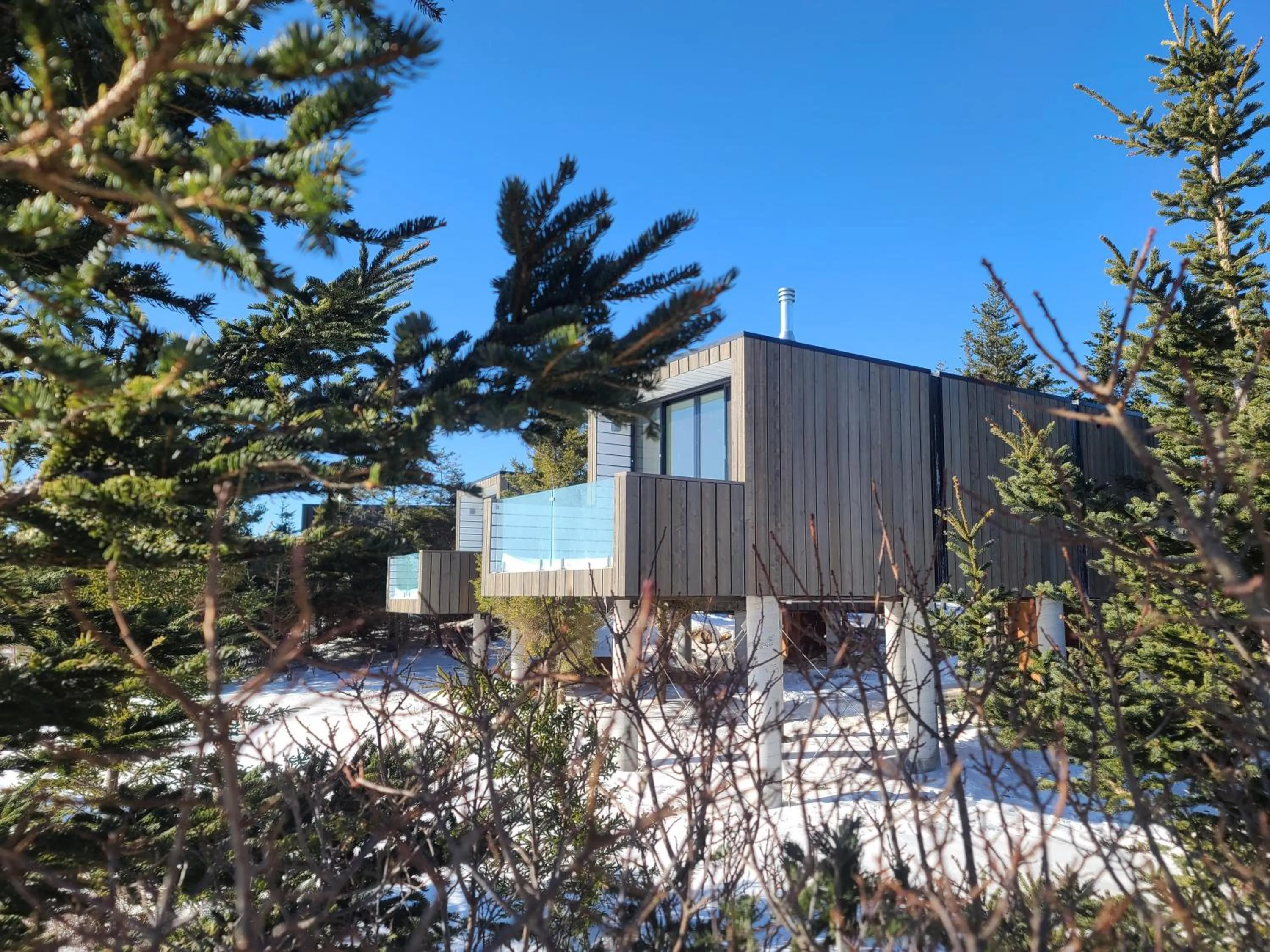 Bird's eye view in White Point Beach Resort