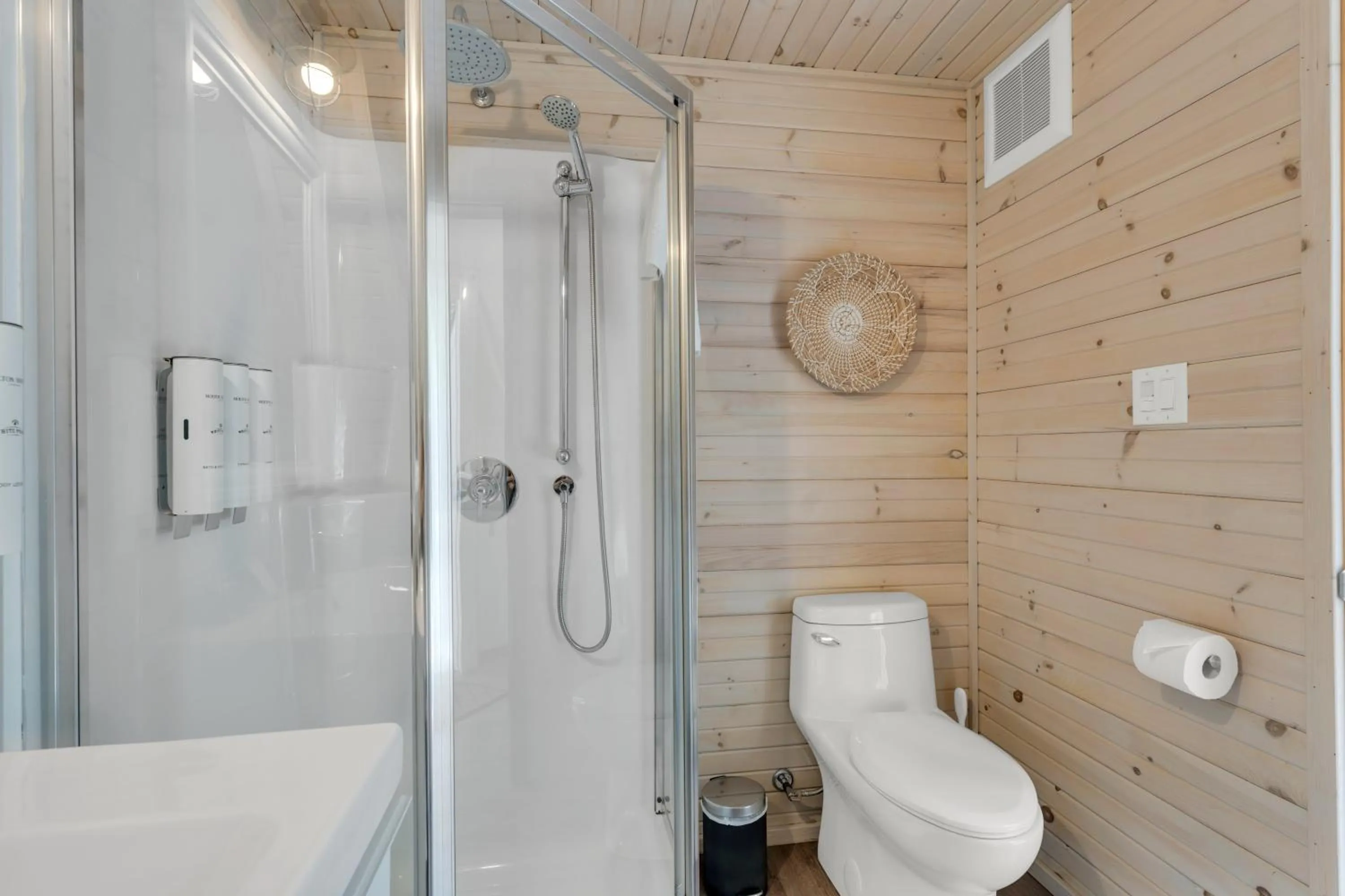 Shower in White Point Beach Resort