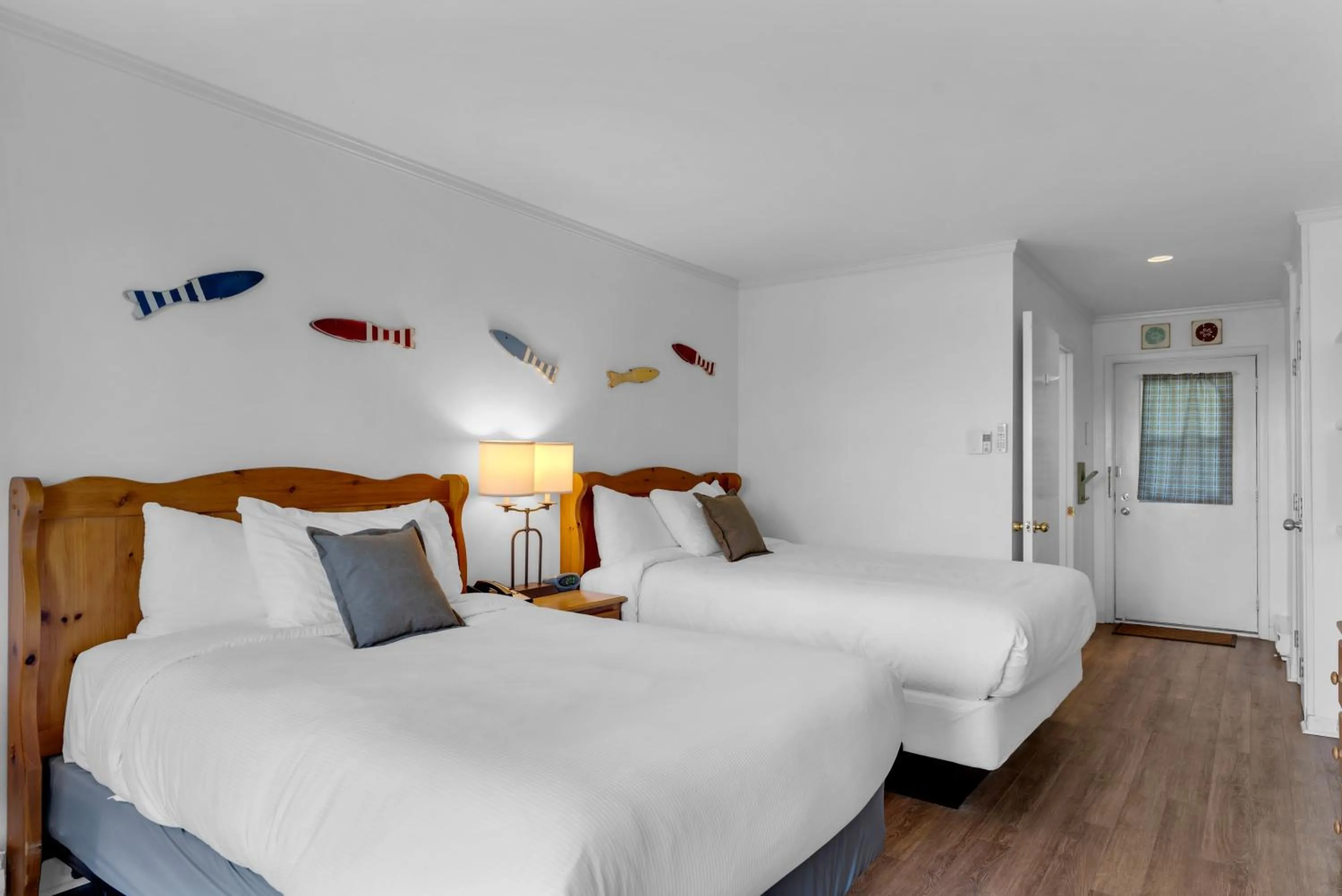 Bed in White Point Beach Resort