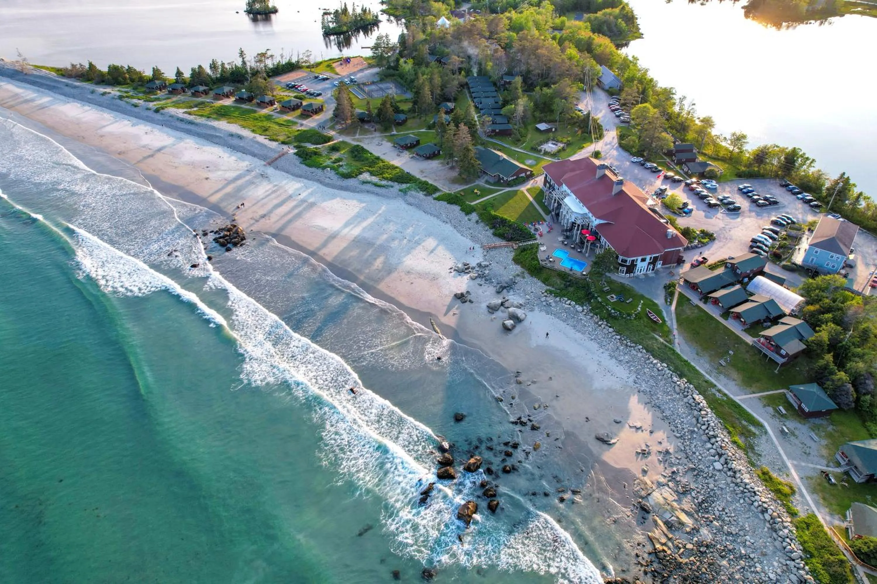 Property building in White Point Beach Resort