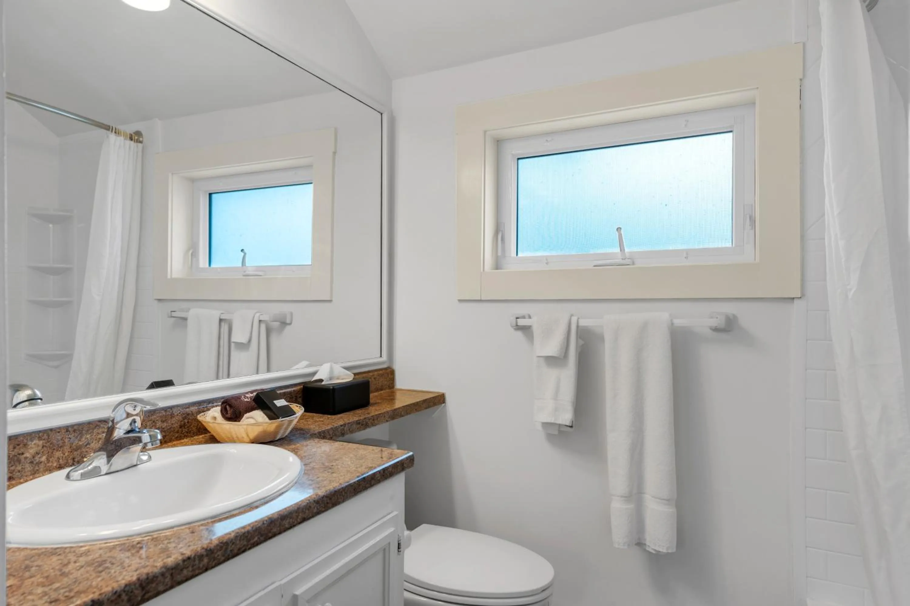 Shower in White Point Beach Resort