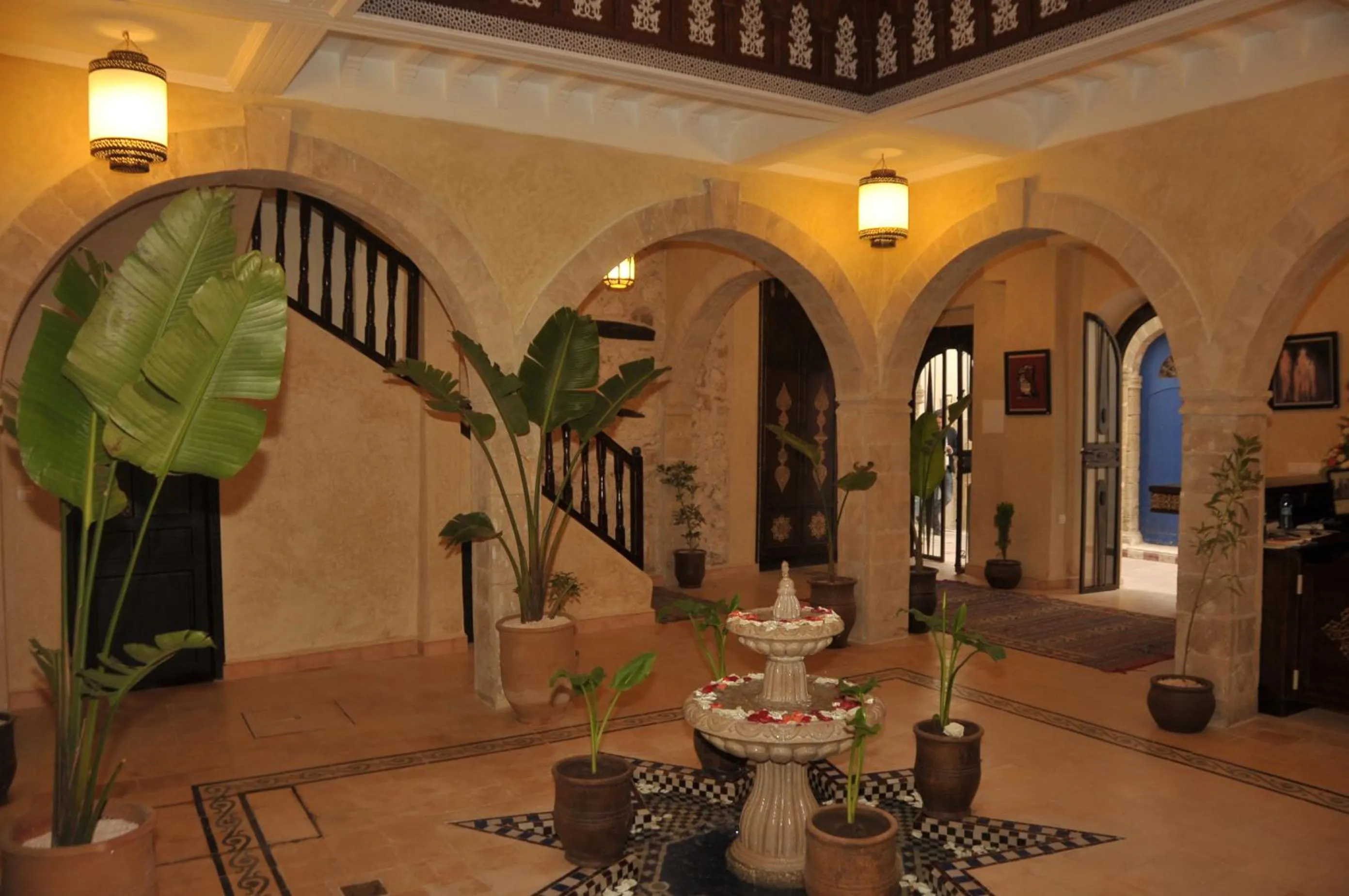 Lobby or reception in Hotel Riad Ben Atar